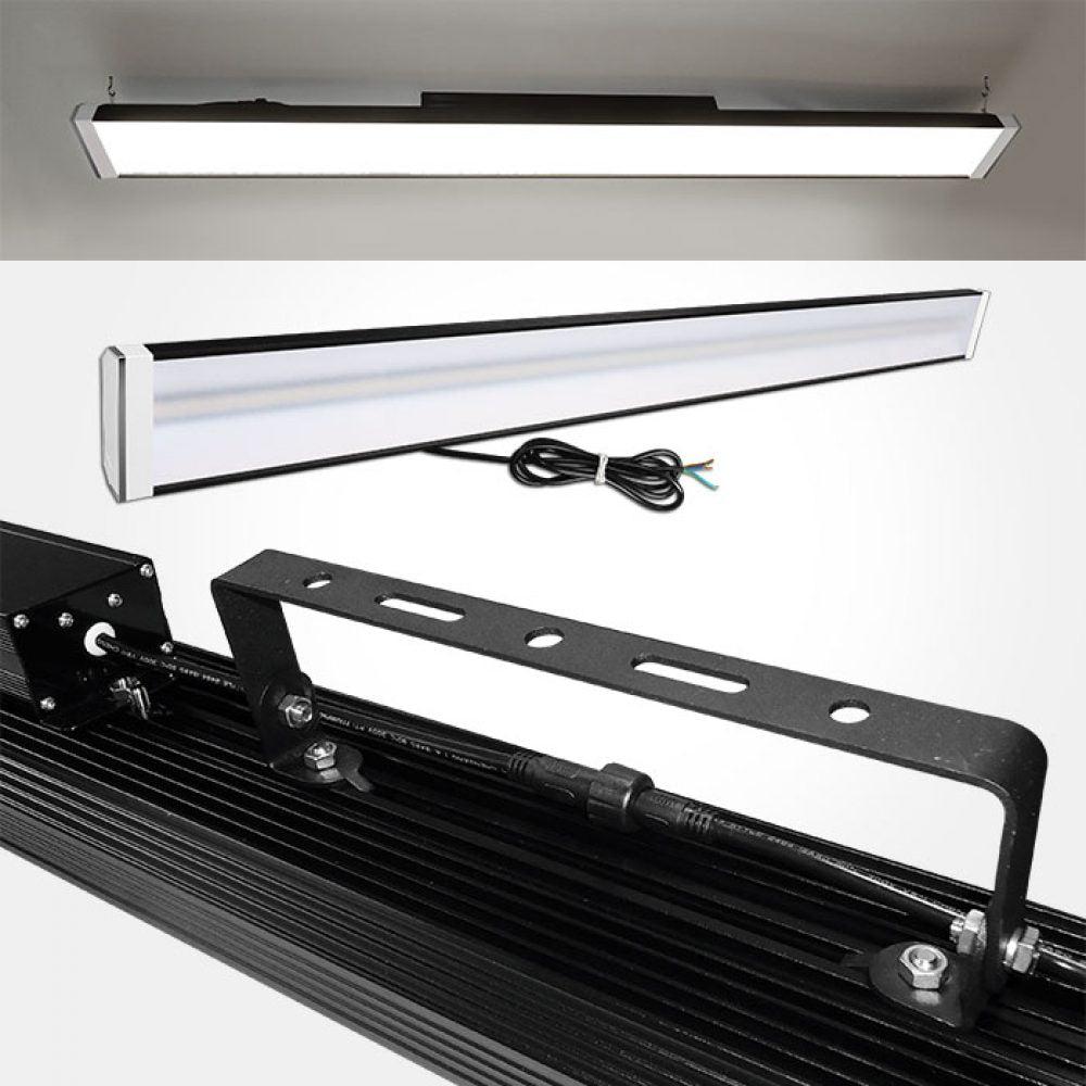 Eterna LEDLBAY120 120W LED Linear Fitting Black