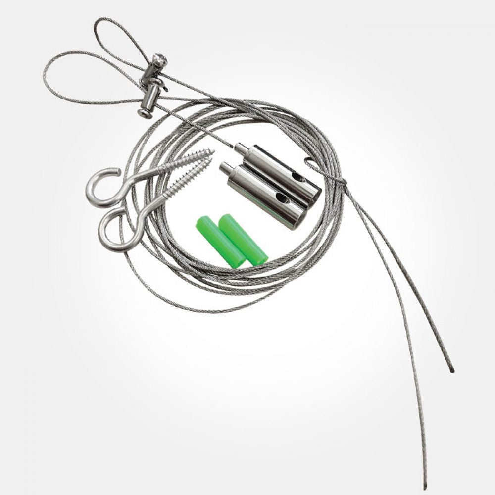 Eterna LEDLBAY50 50W LED Linear Fitting Black