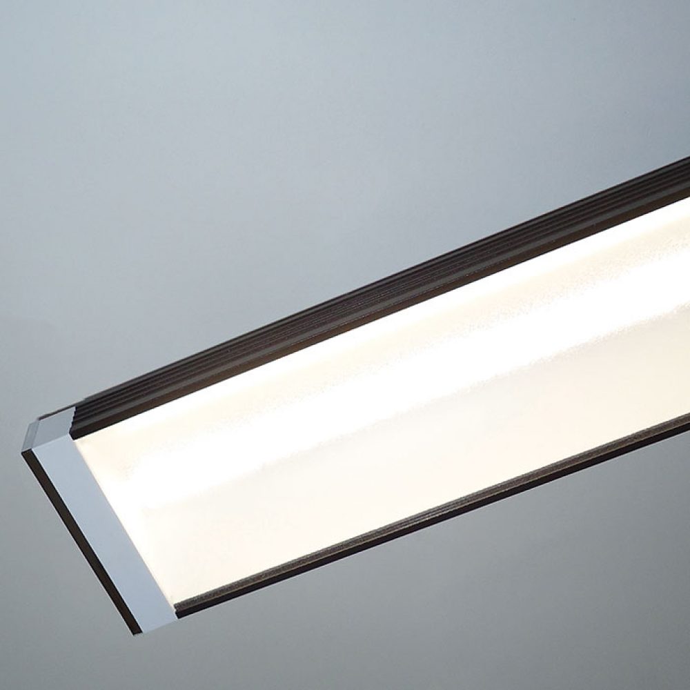 Eterna LEDLBAY50 50W LED Linear Fitting Black