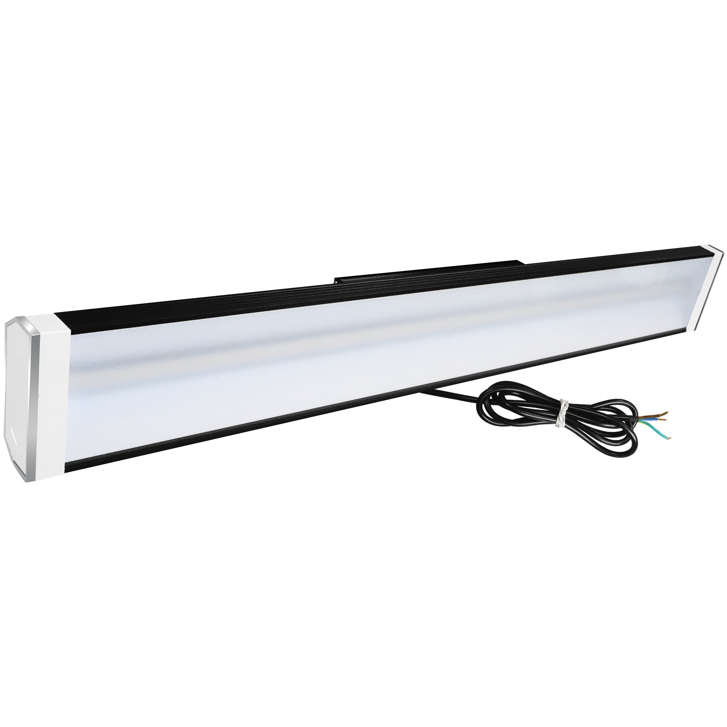 Eterna LEDLBAY80 80W LED Linear Fitting Black