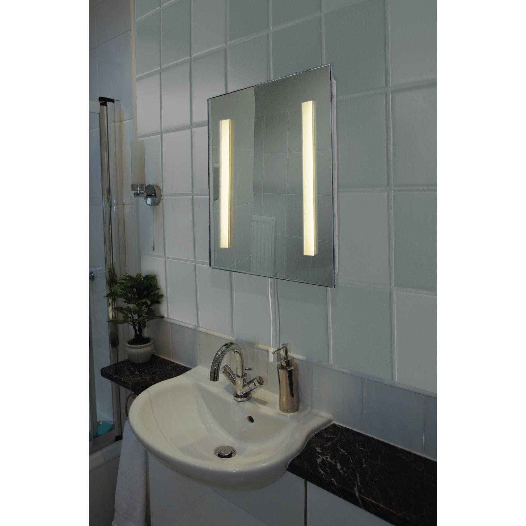 Eterna LEDMIRROR LED Mirror Light with Shaver Socket