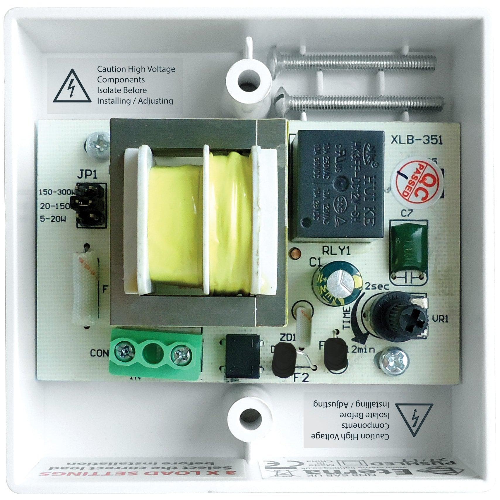 Eterna PUSHLED Time Delayed LED Push Switch