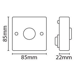Eterna PUSHLED Time Delayed LED Push Switch
