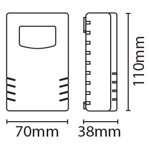 Eterna RDT10A Photoelectric Switch With Timer Grey