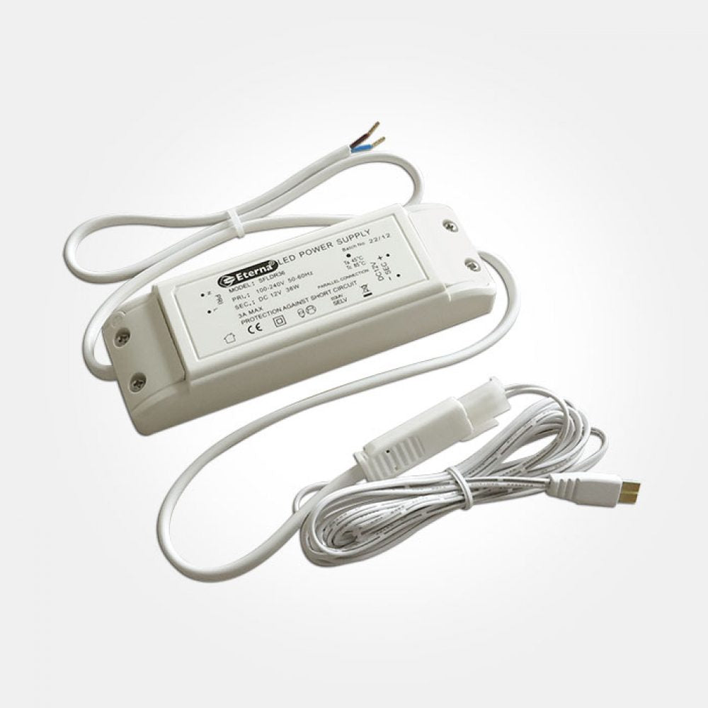Eterna SFLDR36 36W Driver for Super Flat Strip Lights White