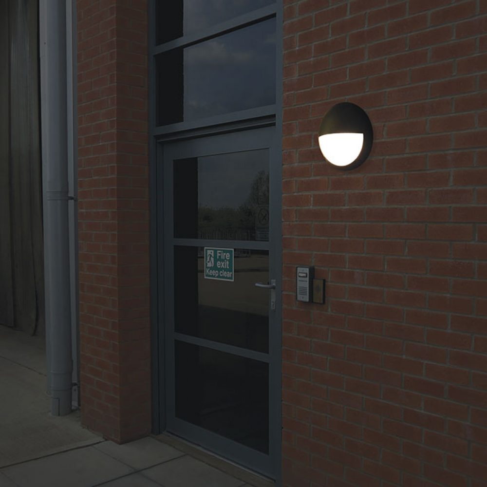 Eterna SHEYEBK LED Eyelid Diffuser Amenity Ceiling/Wall Light Black