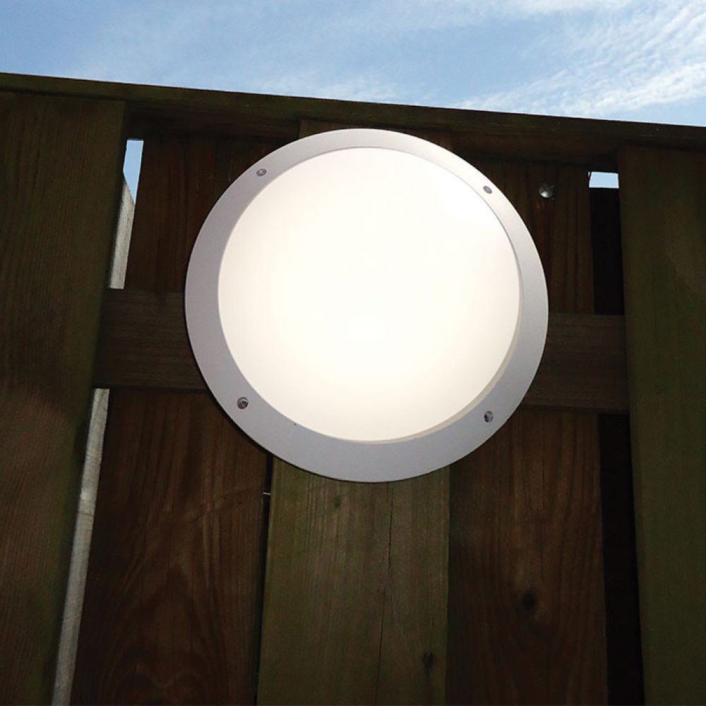 Eterna SHFULLMWWH LED Amenity Ceiling/Wall Light With Microwave White