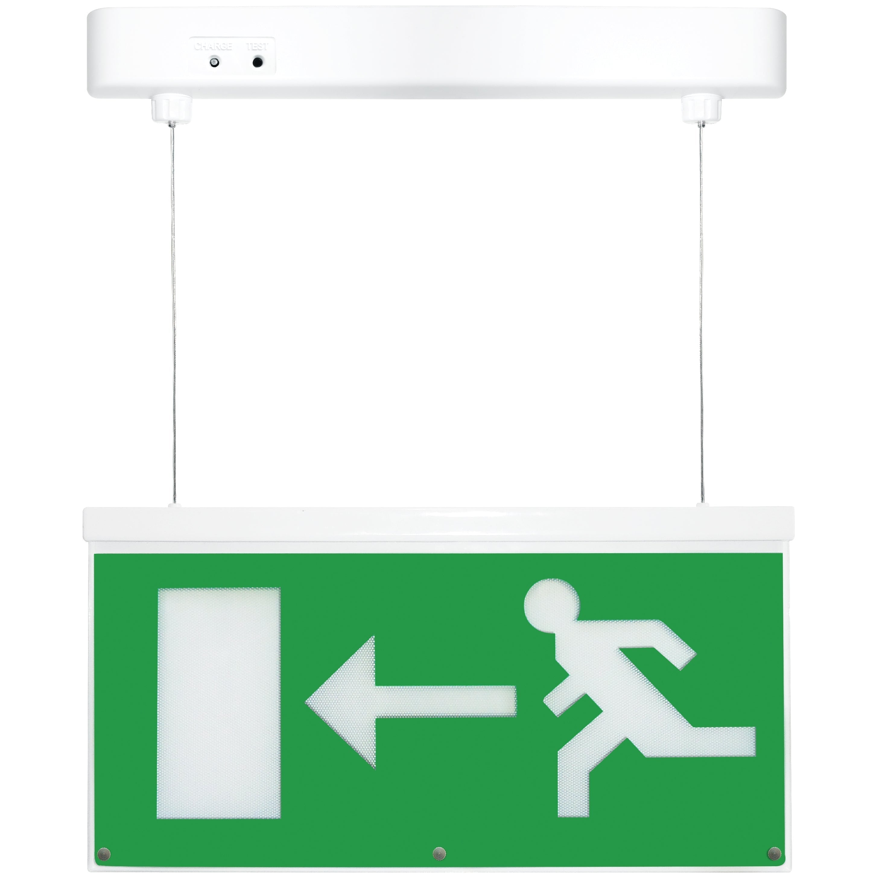 Eterna SIGNLEDEM3 LED Emergency Exit Drop Sign White