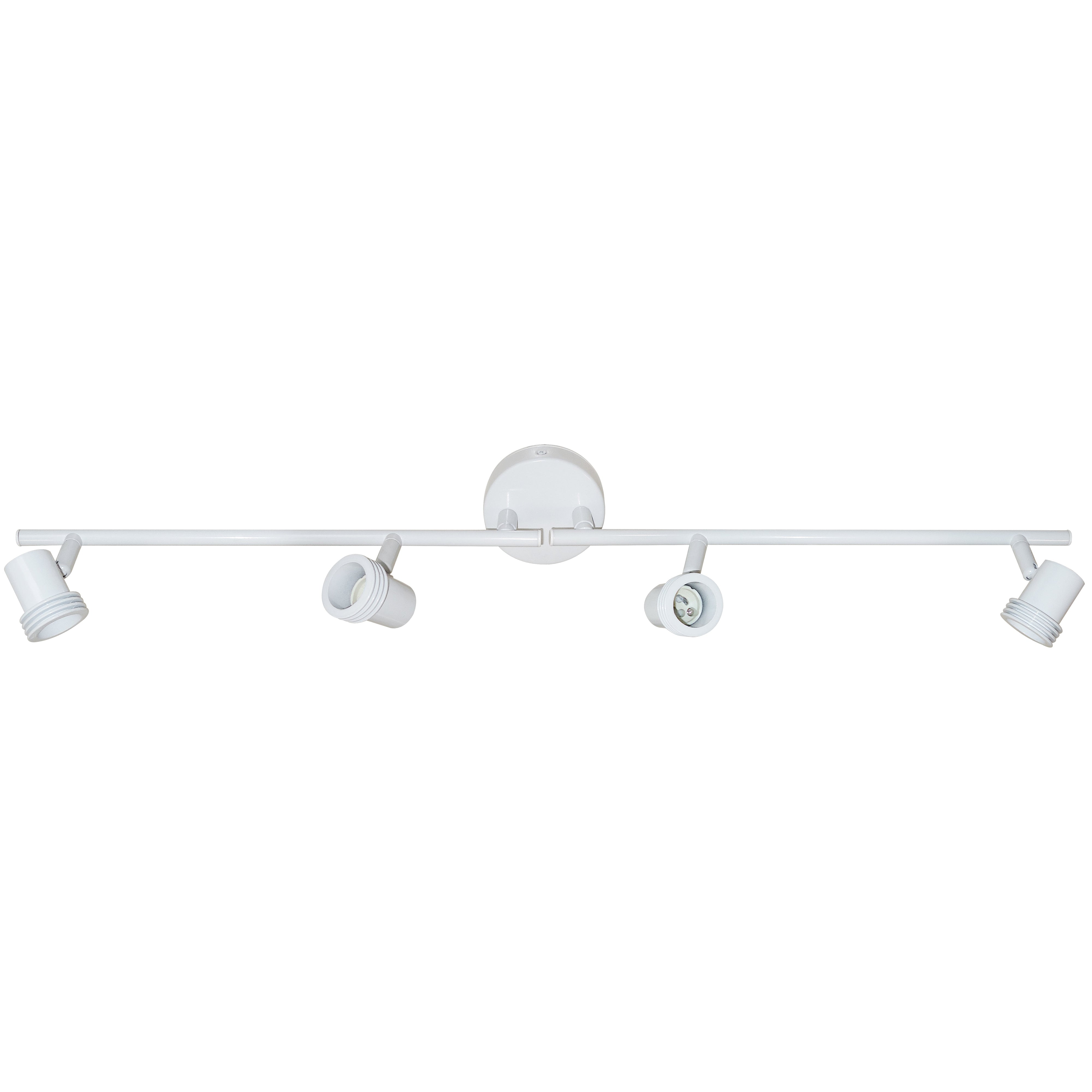 Eterna SPOT4WH GU10 50W Max Quad Bar Spotlight White