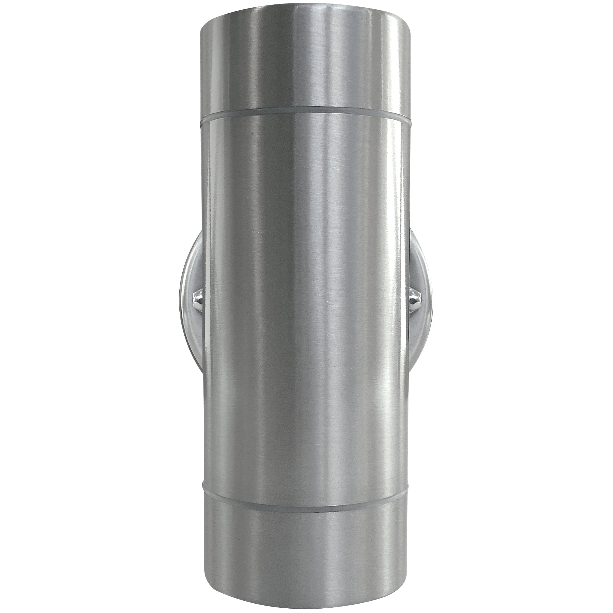 Eterna SSWLTWIN Stainless Steel Twin Wall Light Silver