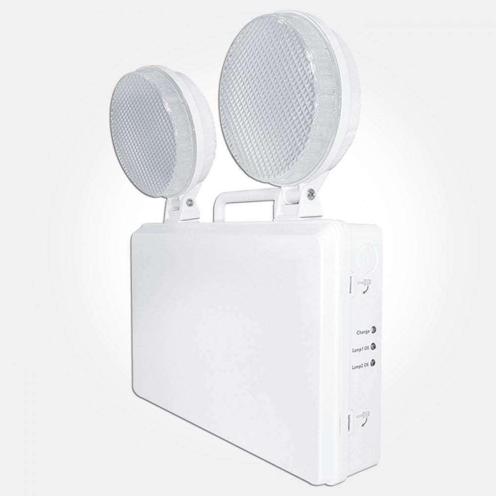 Eterna TSPOTLIP20 LED Emergency Twinspot Fitting White
