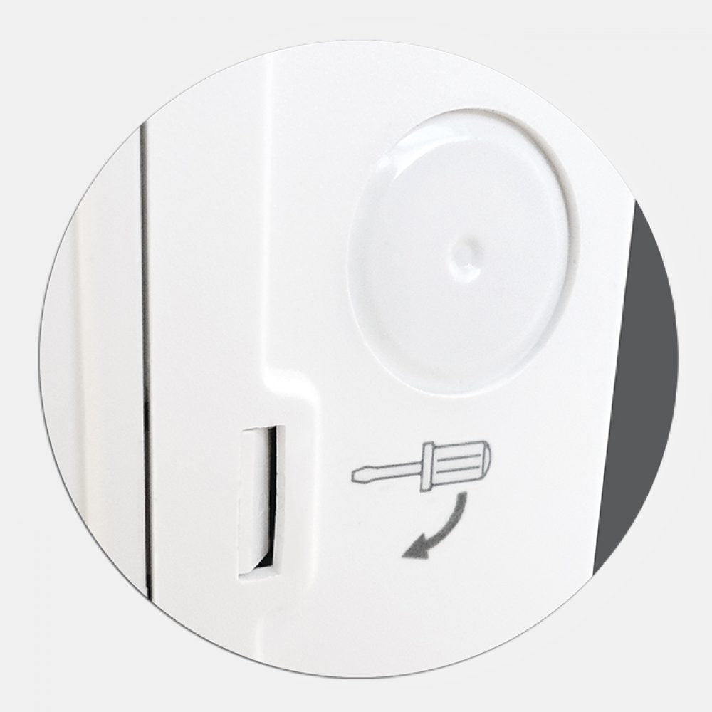 Eterna TSPOTLIP20 LED Emergency Twinspot Fitting White