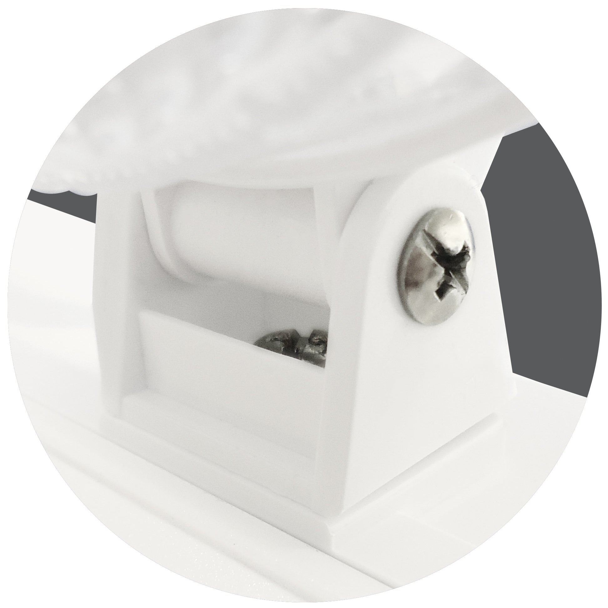 Eterna TSPOTLIP20 LED Emergency Twinspot Fitting White