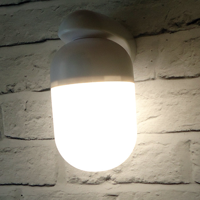Eterna White Polycarbonate LED Well Glass White