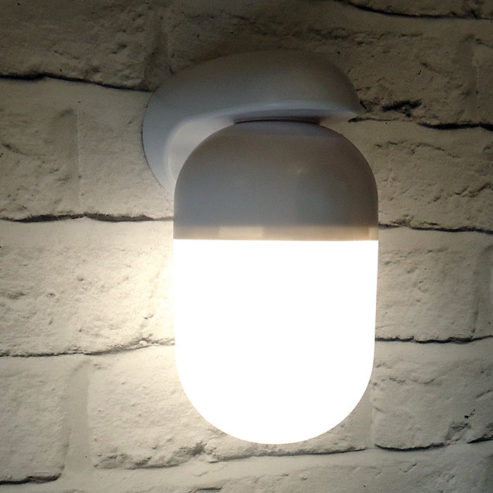 Eterna White Polycarbonate LED Well Glass White