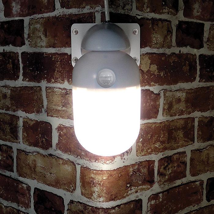 Eterna White Polycarbonate LED Well Glass with PIR White