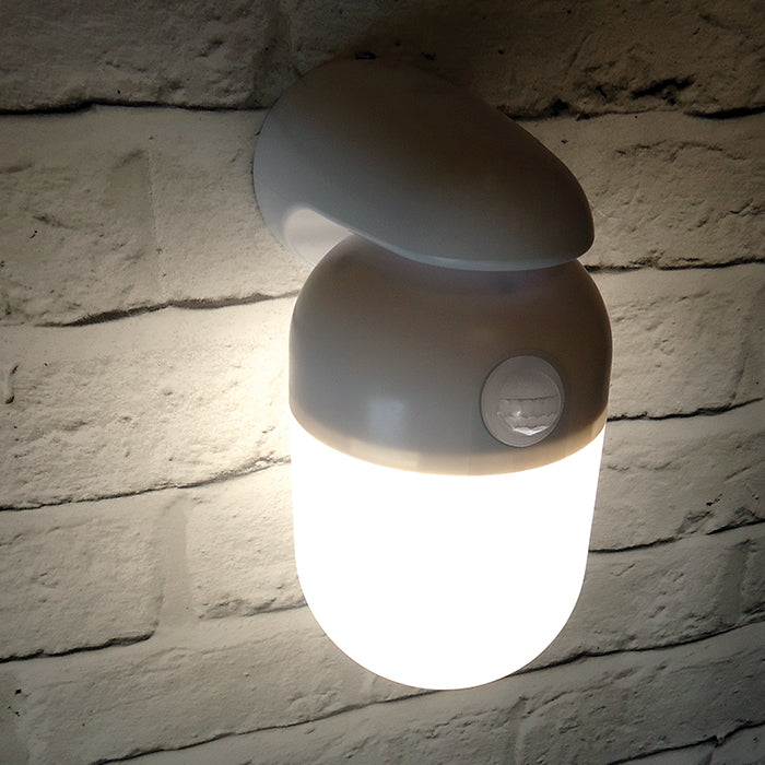 Eterna White Polycarbonate LED Well Glass with PIR White