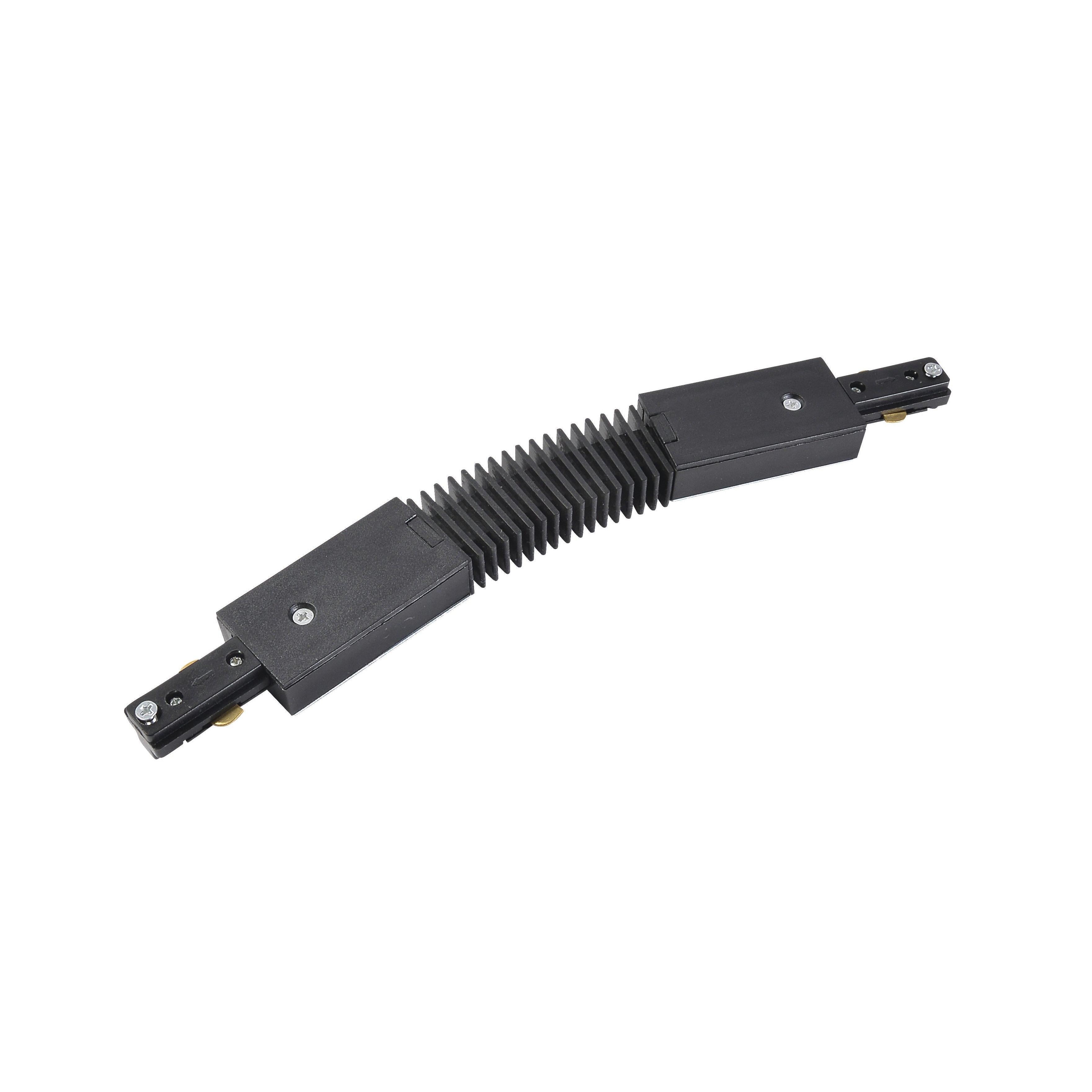 Forum CUL-26341 Tor Flexible Single Circuit Track Light Connector - Black