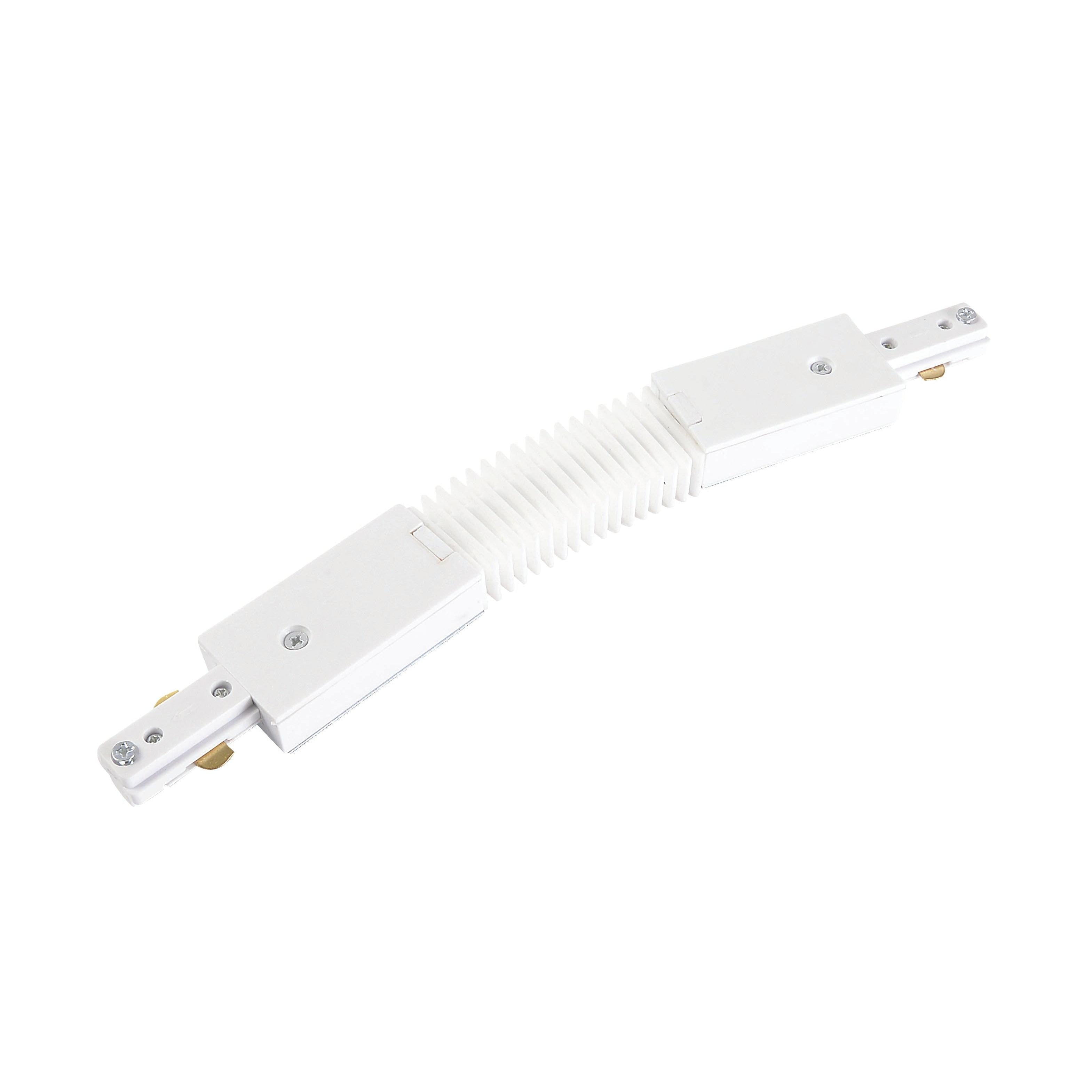 Forum CUL-26342 Tor Flexible Single Circuit Track Light Connector - White
