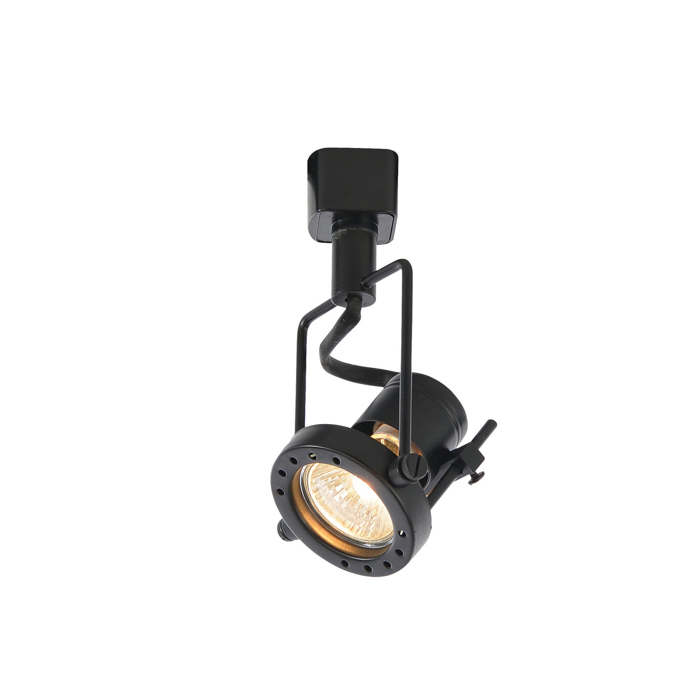 Forum CUL-26344 Ribalta GU10 Single Track Circuit Spotlight Head - Black