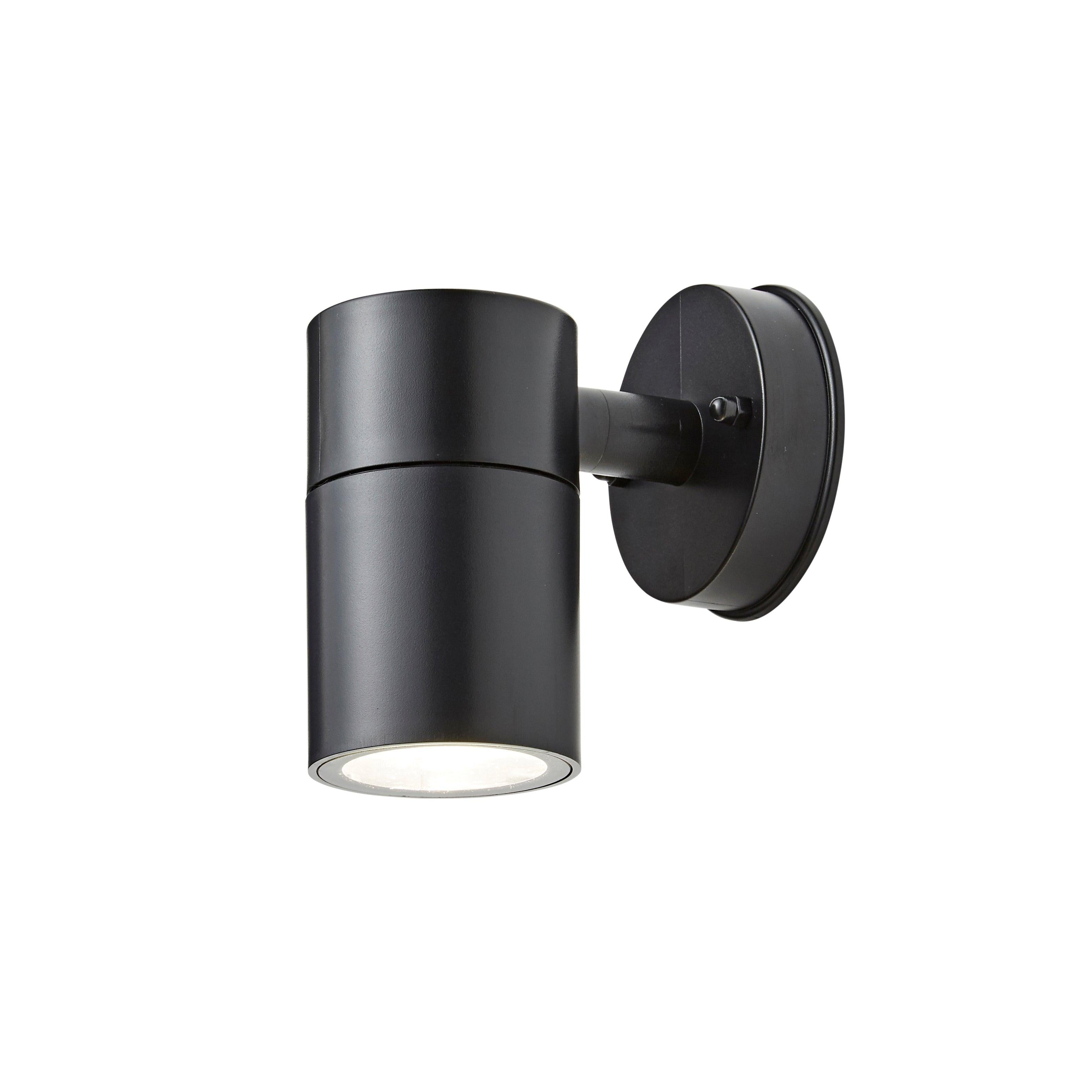 Forum CZ-25143-BLK-65 Neso Outdoor Single Up Or Down Wall Light, Black
