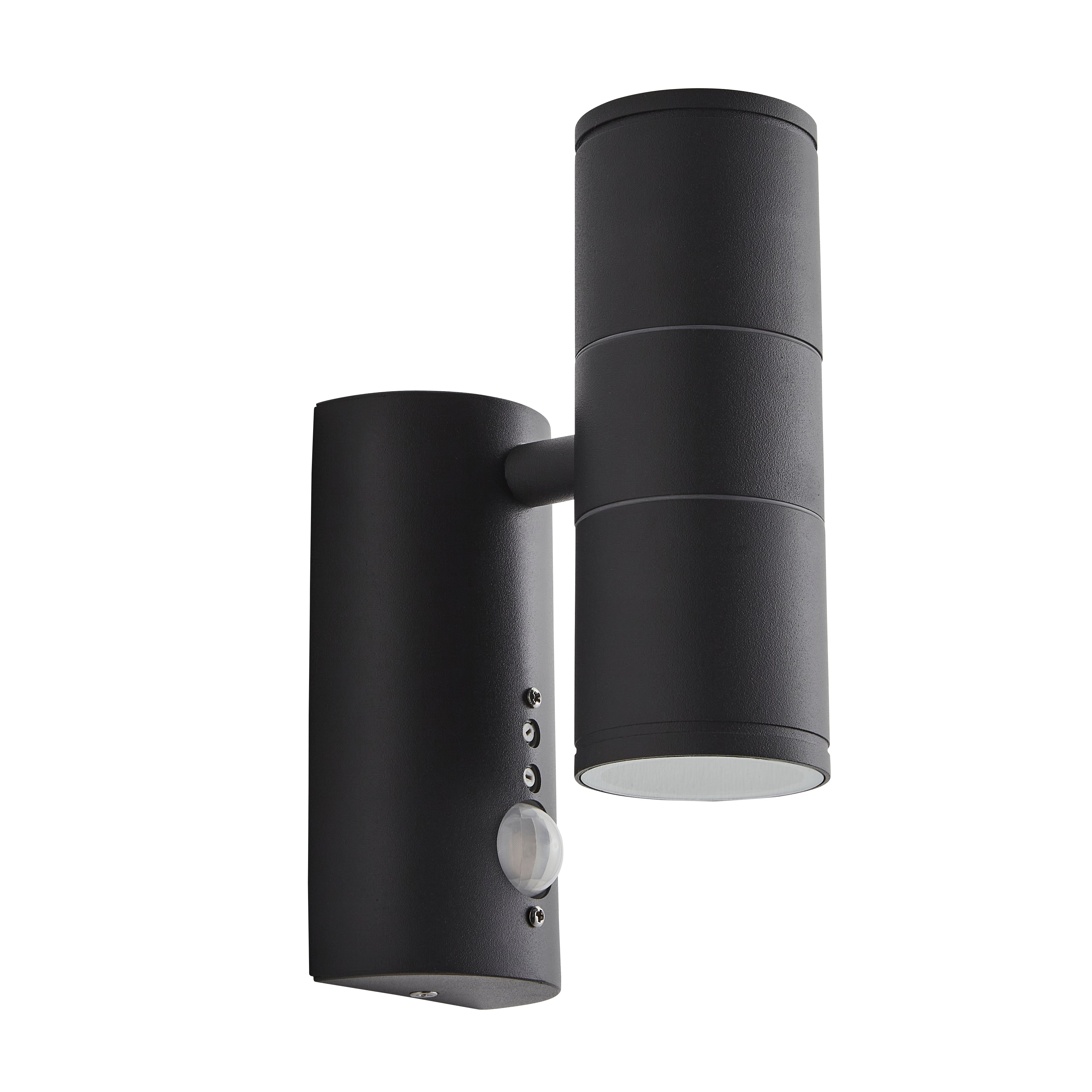 Forum CZ-29319-ANTH Islay Up and Down Outdoor Wall Light with PIR Sensor, Anthracite