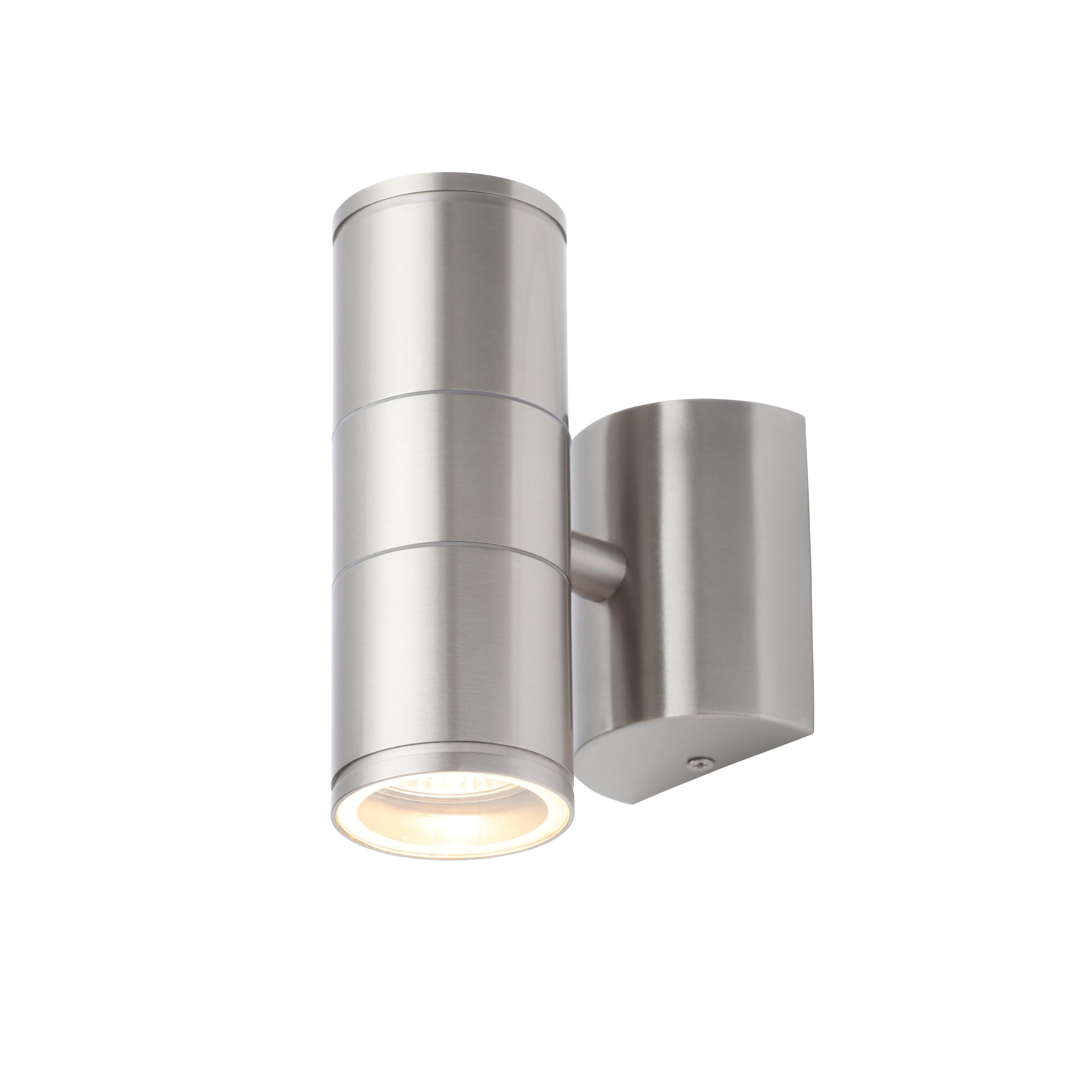 Forum CZ-29320-SST Islay Up and Down Outdoor Wall Light, Stainless Steel