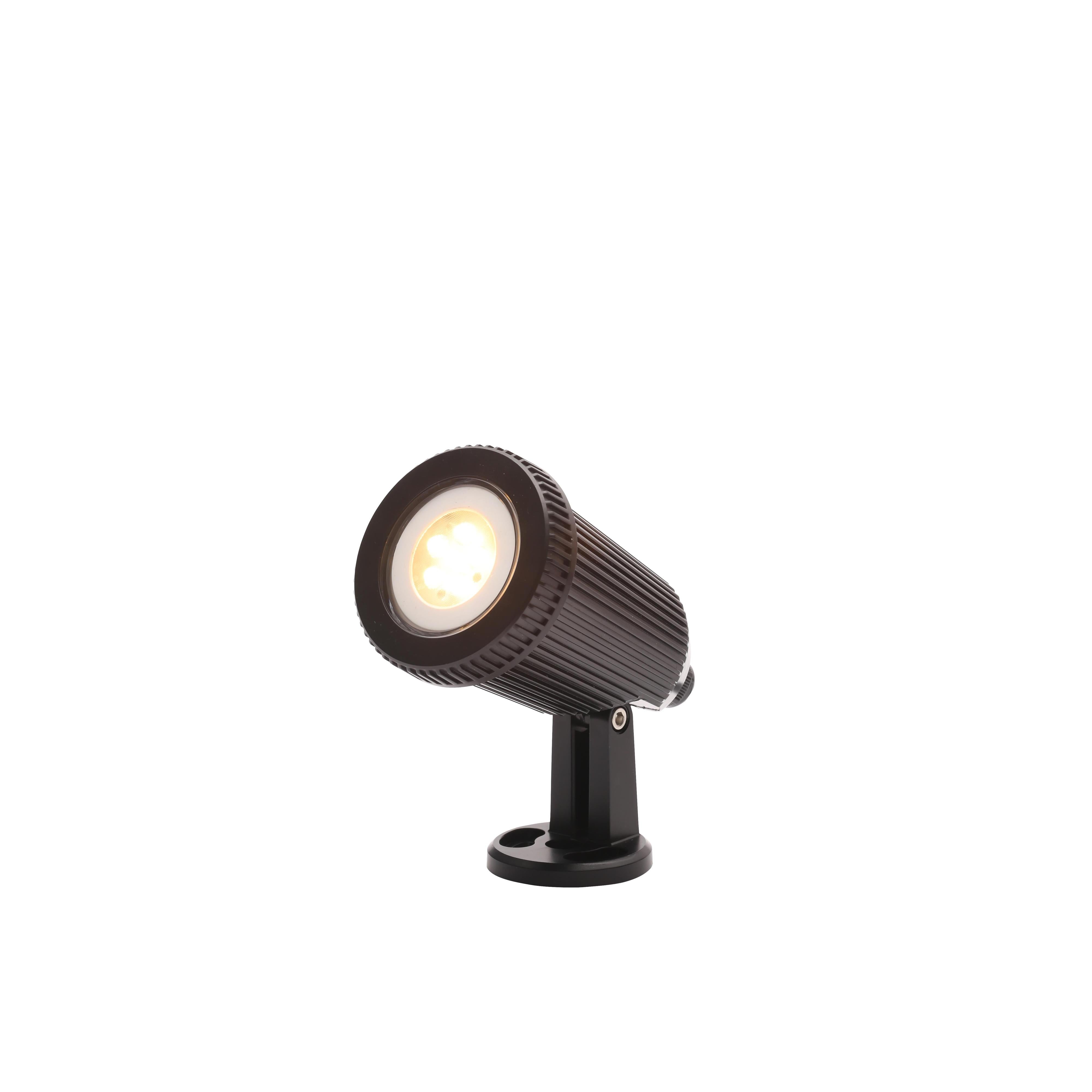 Forum CZ-31806-BLK Wells Outdoor Adjustable Spike Light, Black