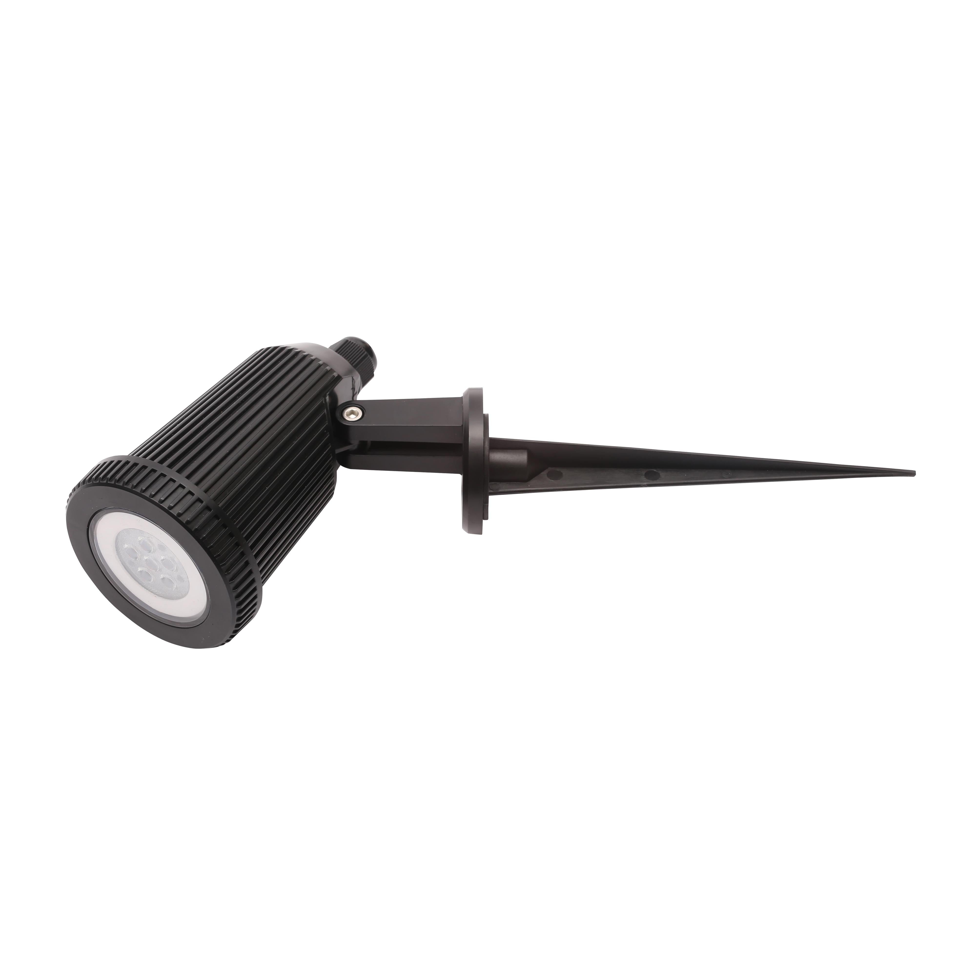 Forum CZ-31806-BLK Wells Outdoor Adjustable Spike Light, Black