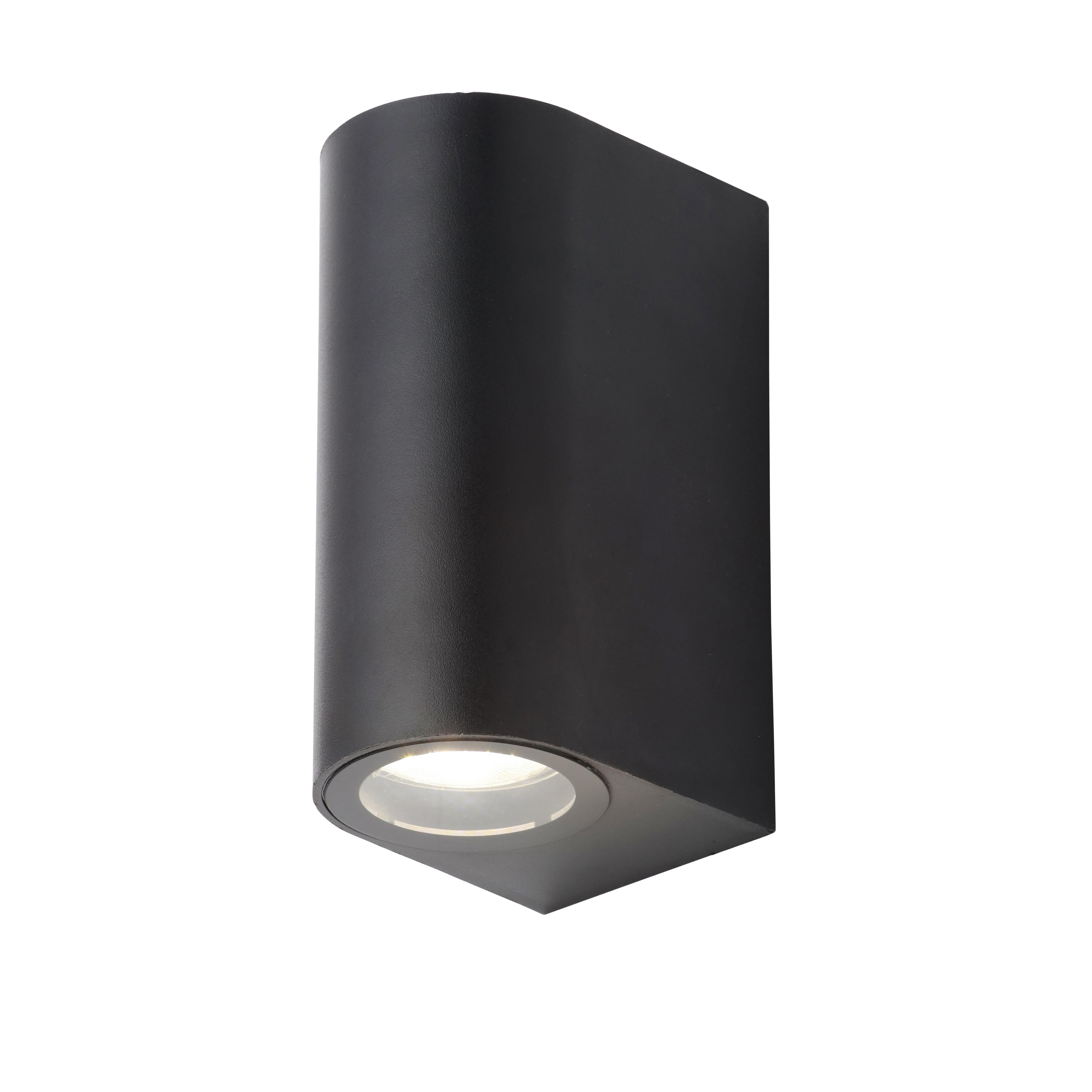 Forum CZ-35705-BLK Iona 2 Light Up and Down Outdoor Wall Light - Black