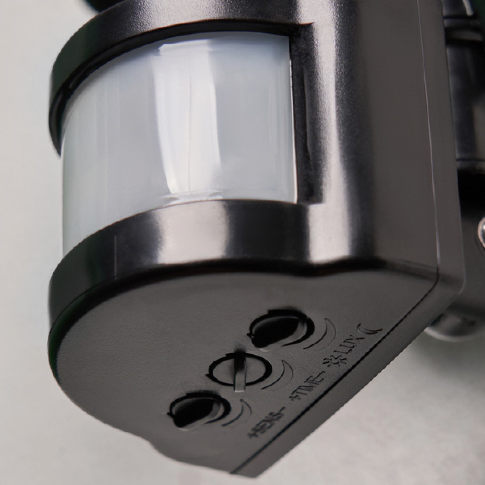 Forum CZ-44370-BLK Alan Adjustable LED Outdoor Flood Light with PIR Sensor - Black