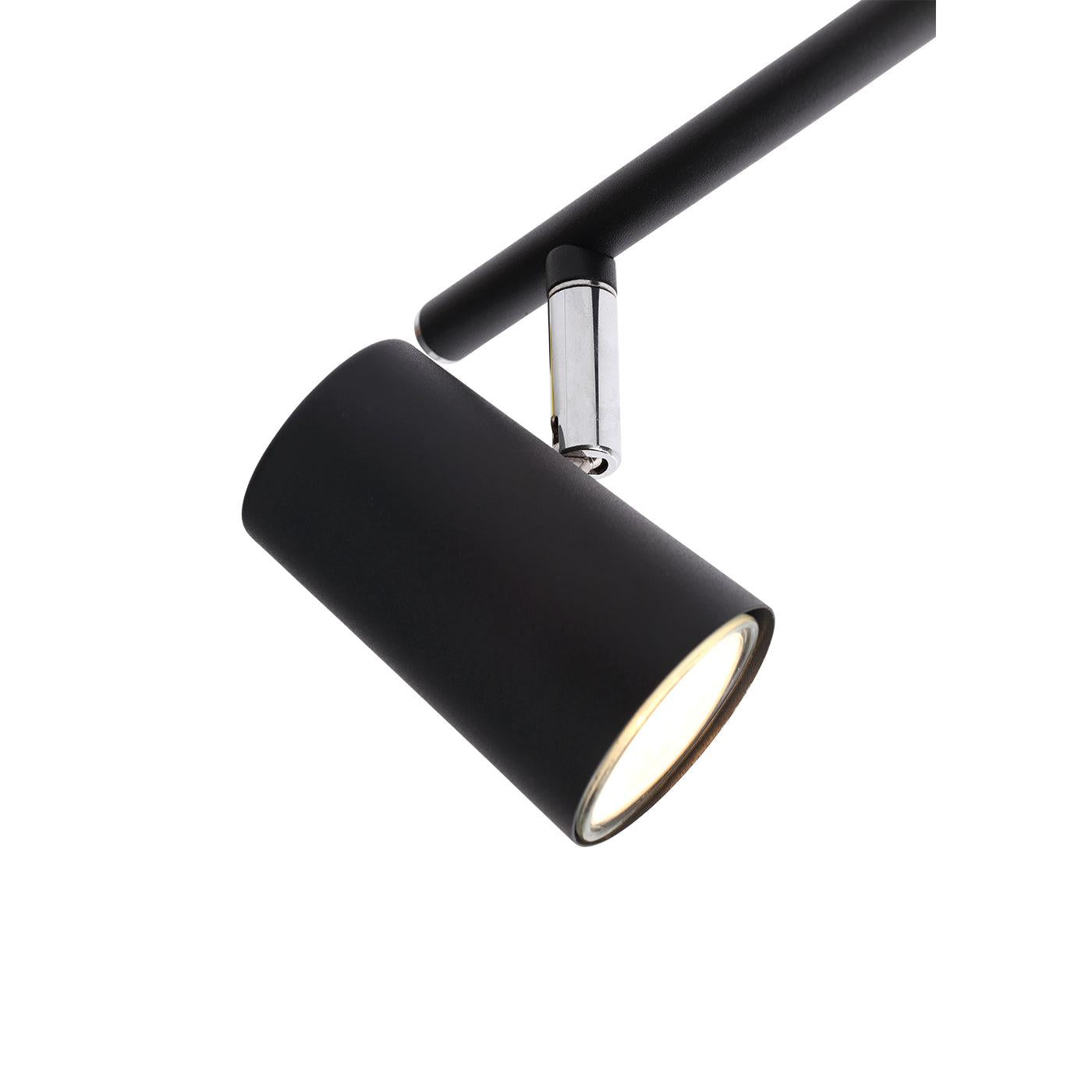 Forum INL-31723-BLK Harvey Spot 4 Light Bar Black