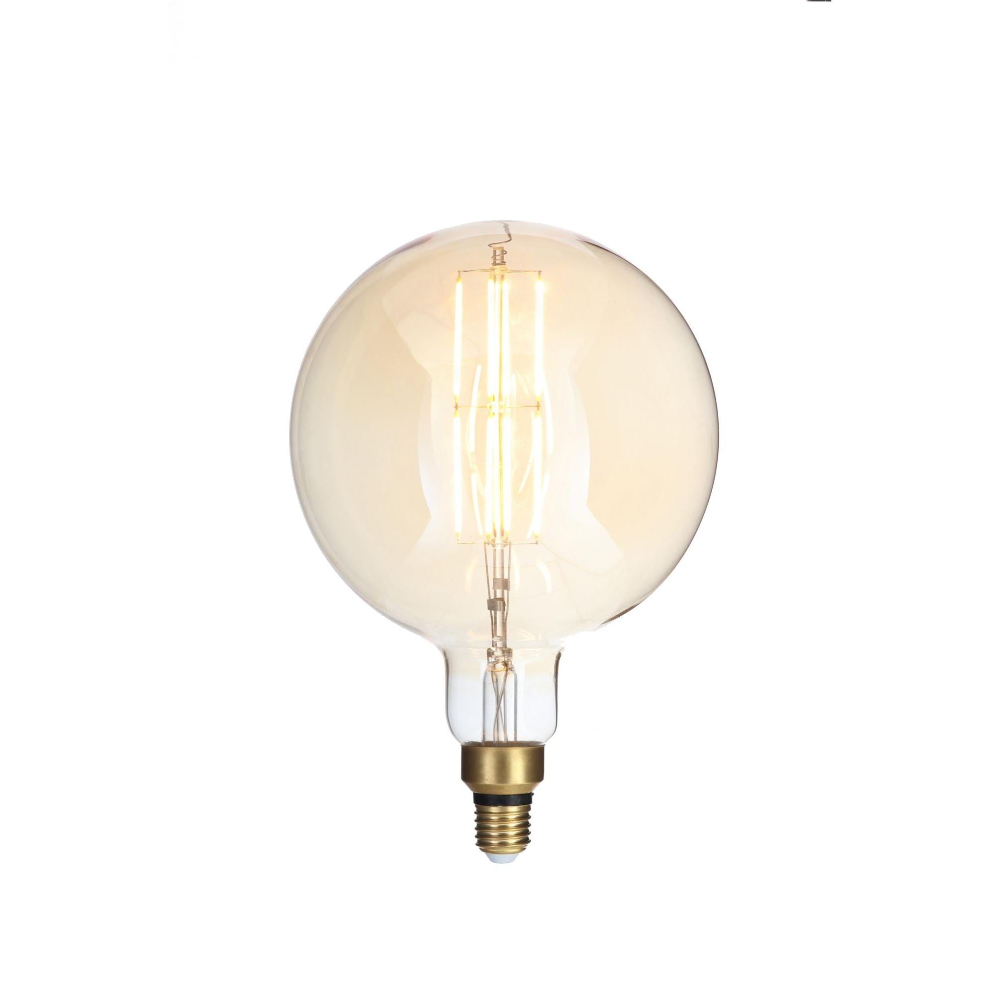 Forum INL-34028-AMB G180 6w E27 Filament Vintage 2000k Bulb Amber