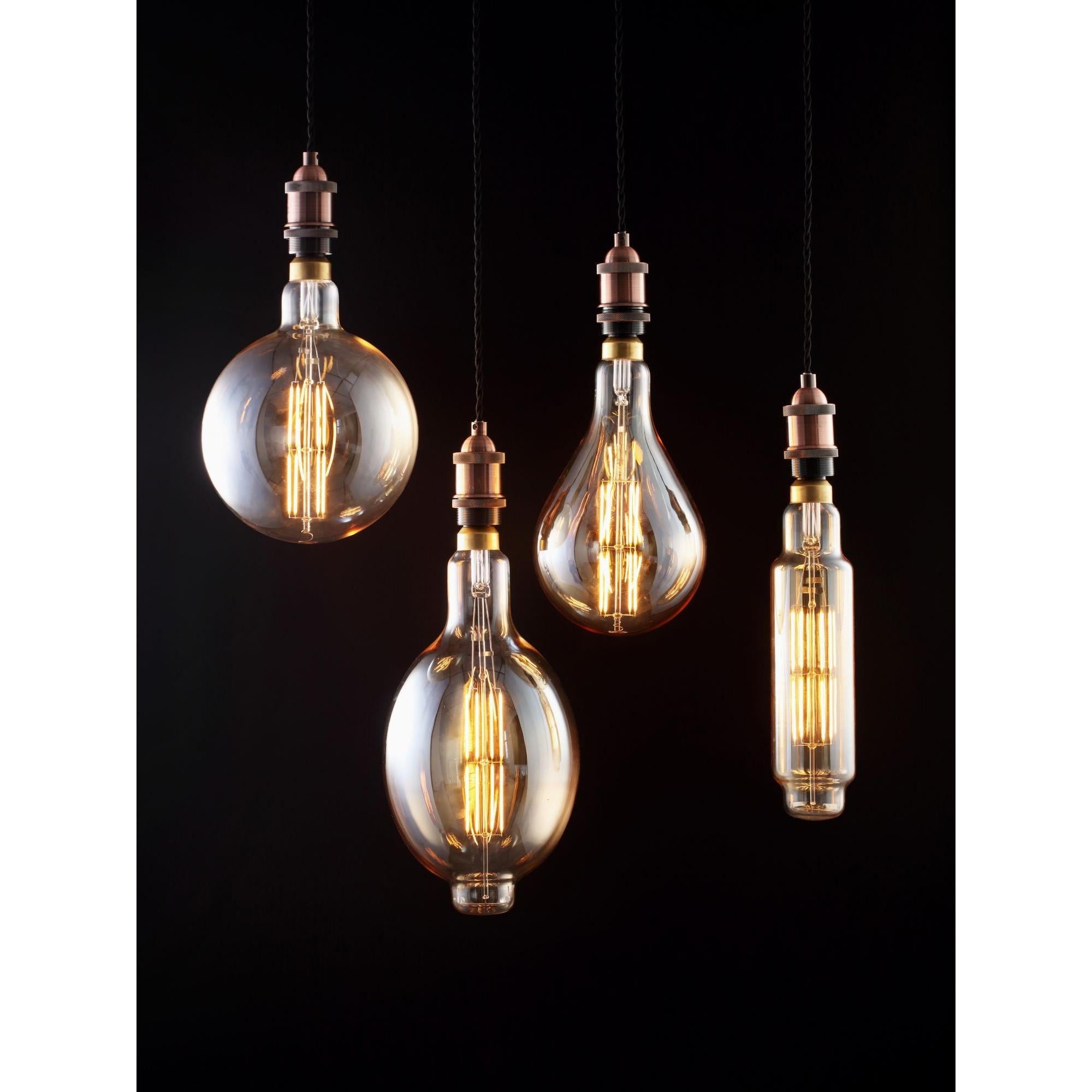 Forum INL-34029-AMB A165 6w E27 Filament Vintage 2000k Bulb Amber