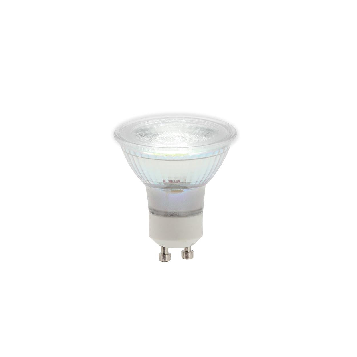 Forum INL-34151-4K Glass GU10 5w LED 4000k Dimmable Clear