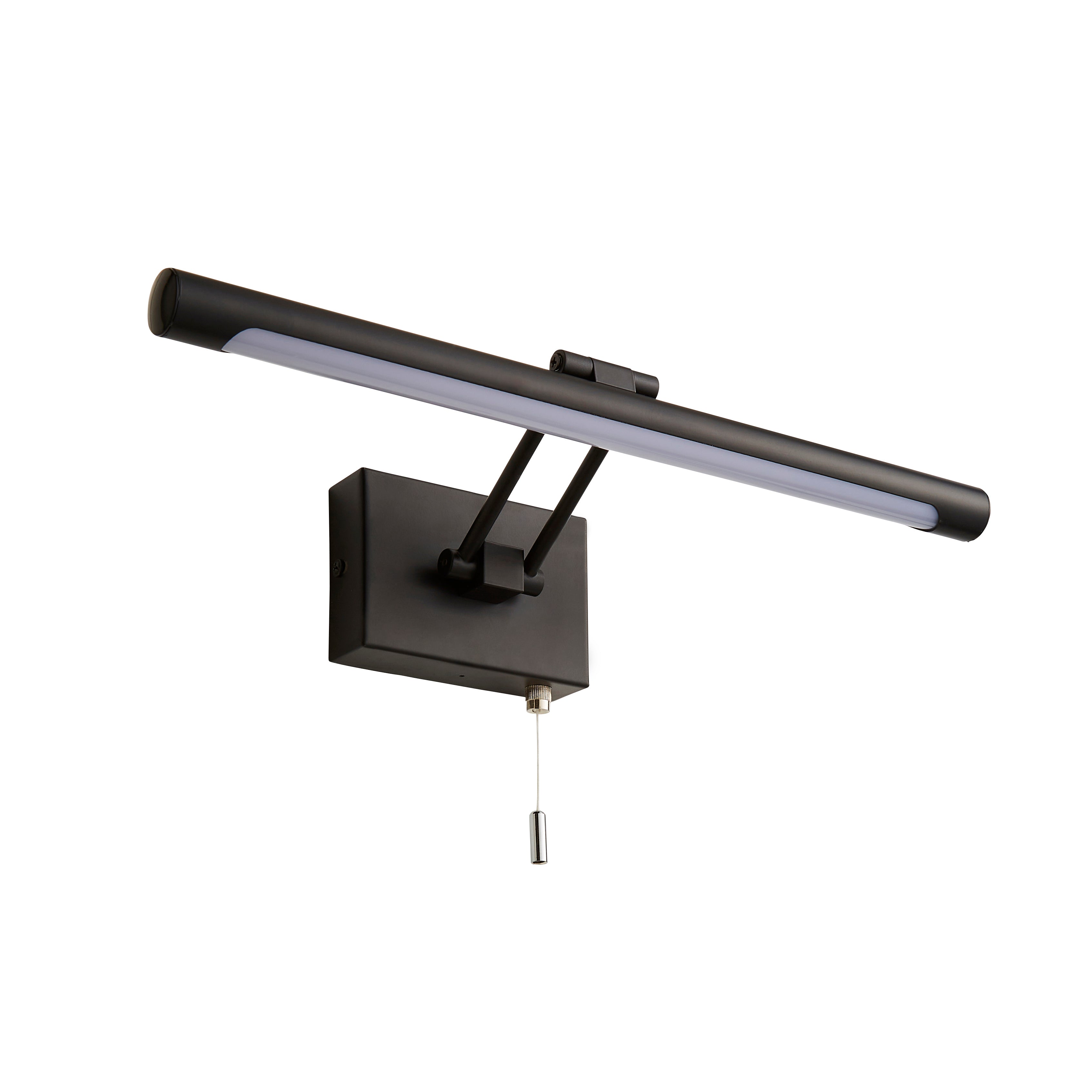 Forum SPA-30993-MBLK Chai bathroom Picture Wall Light, Matt Black