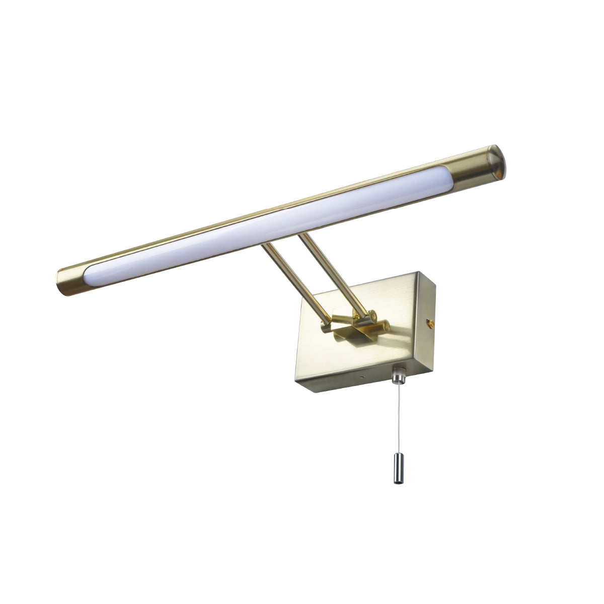 Forum SPA-30993-SBRS Chai bathroom Picture Wall Light, Satin Brass