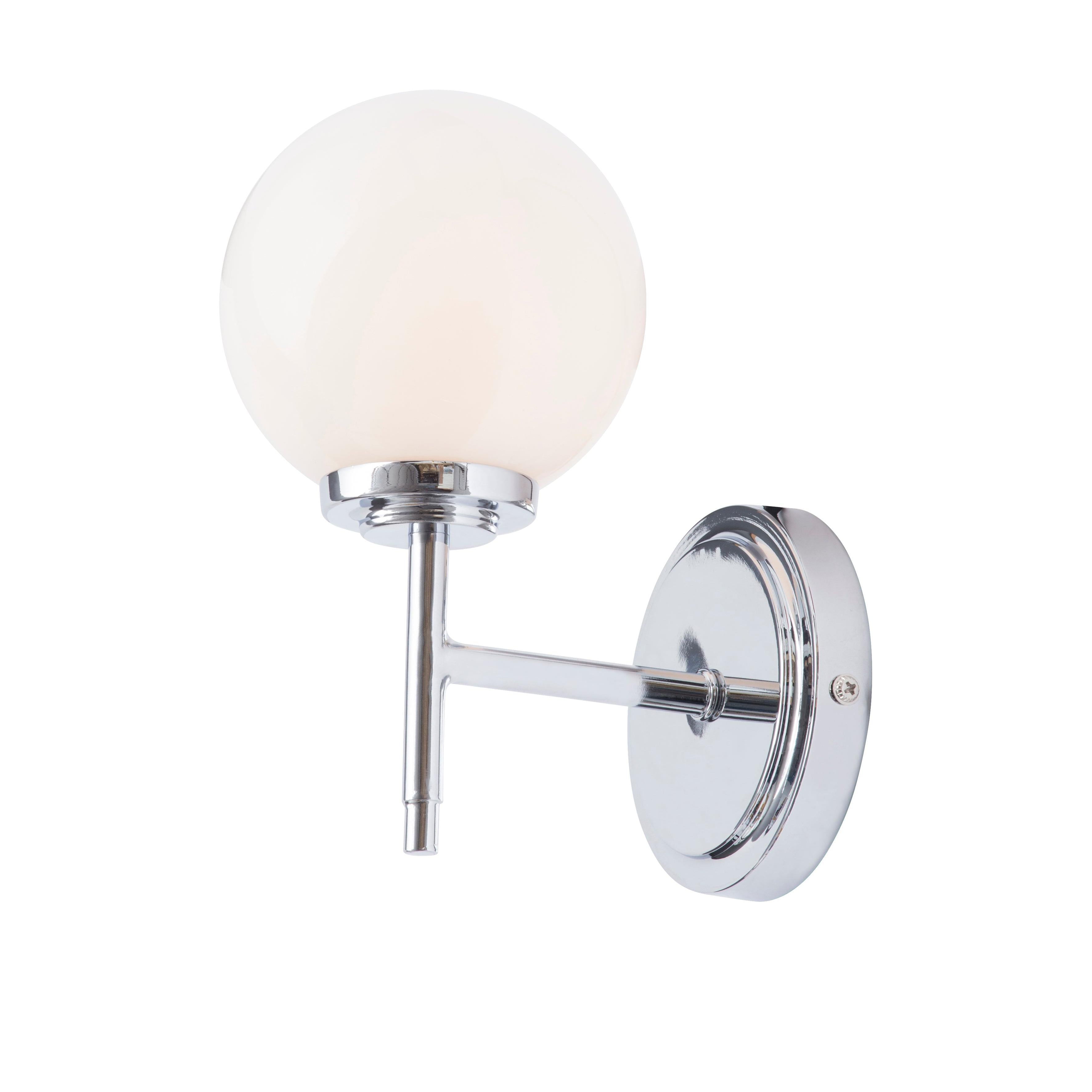 Forum SPA-31306-CHR Porto Bathroom Wall Light, Chrome