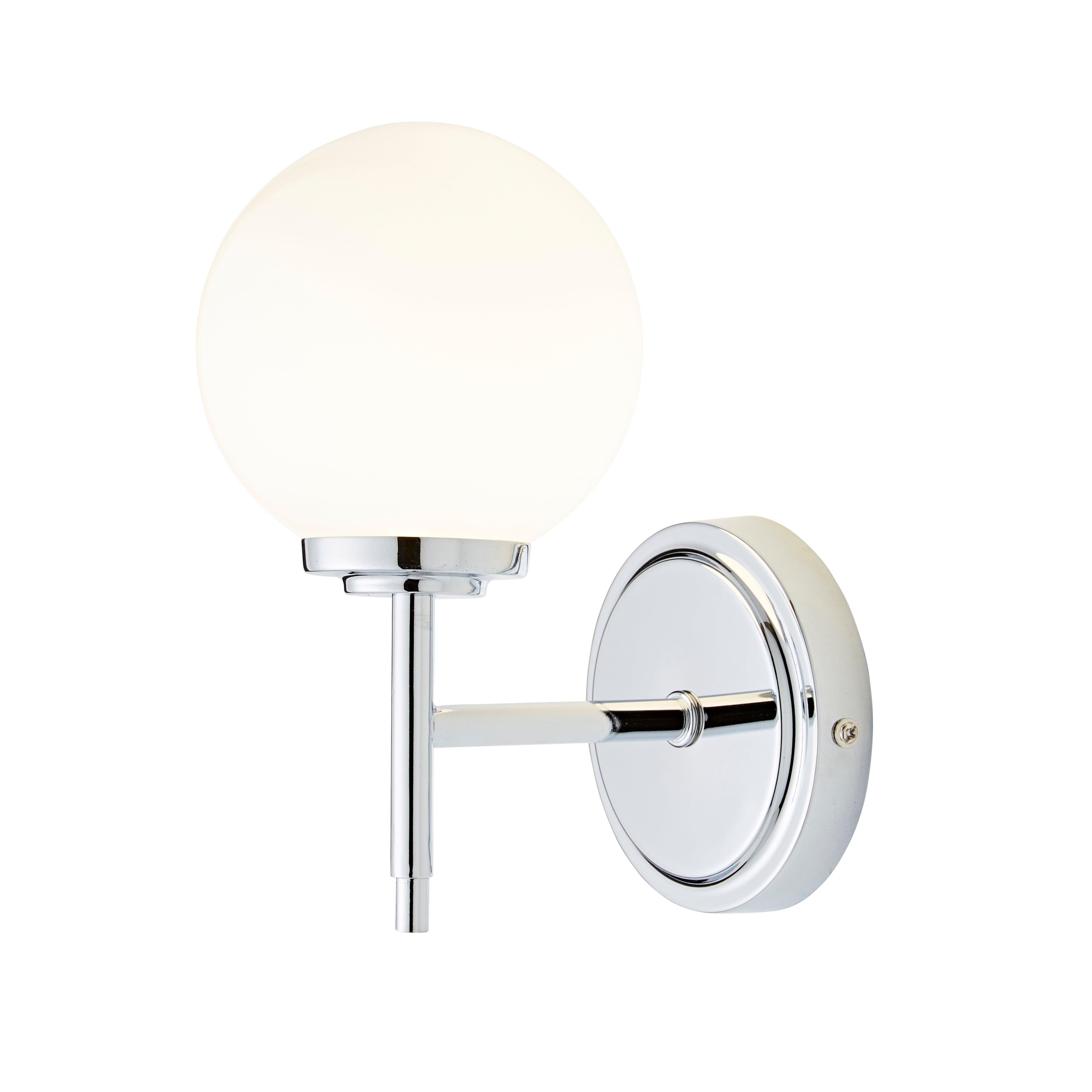 Forum SPA-31306-CHR Porto Bathroom Wall Light, Chrome