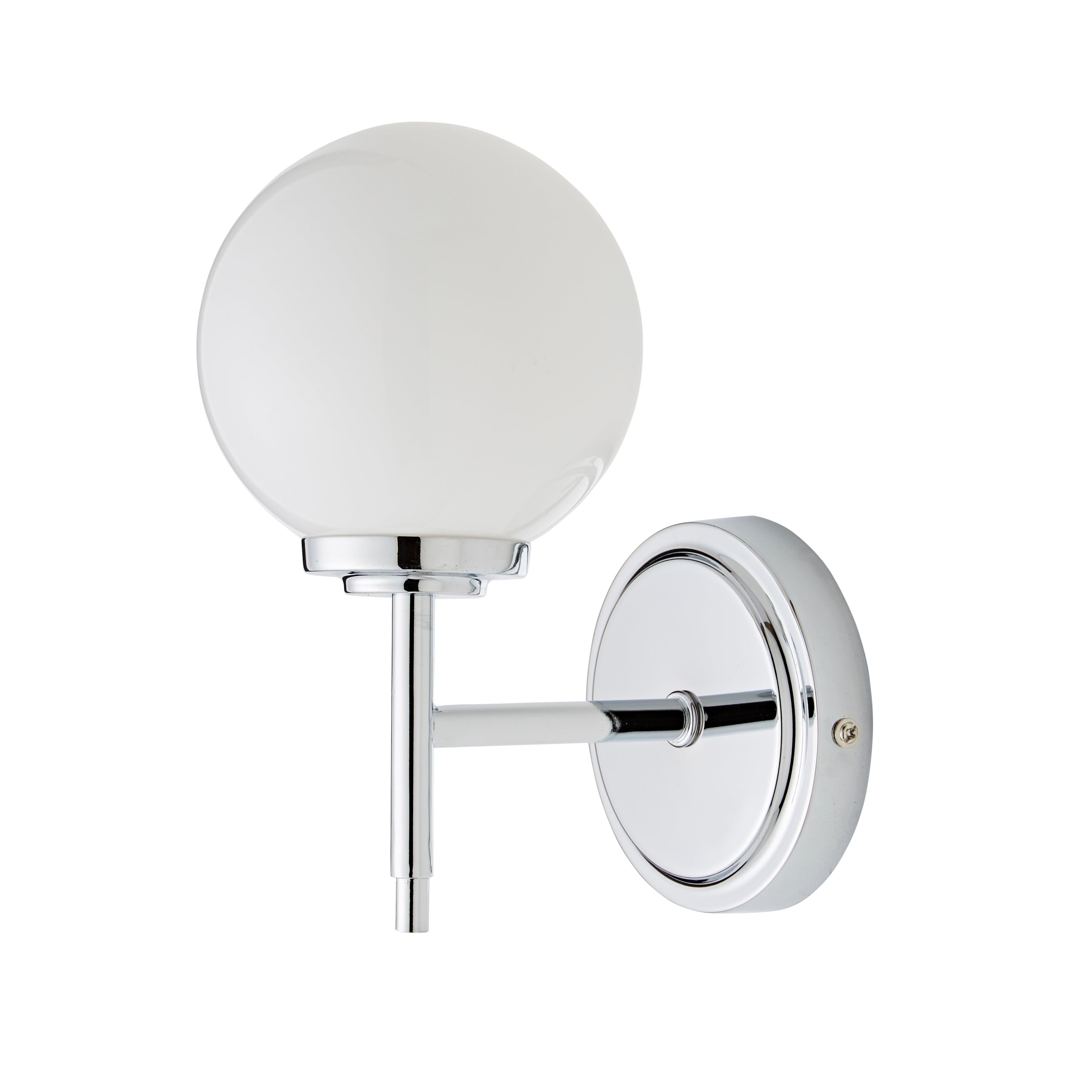 Forum SPA-31306-CHR Porto Bathroom Wall Light, Chrome