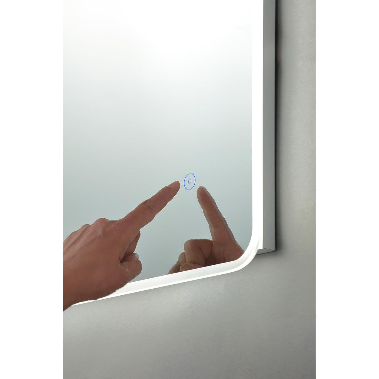 Forum SPA-34038 Nor Bathroom Mirror Touch Sensitive Wall Light - Chrome