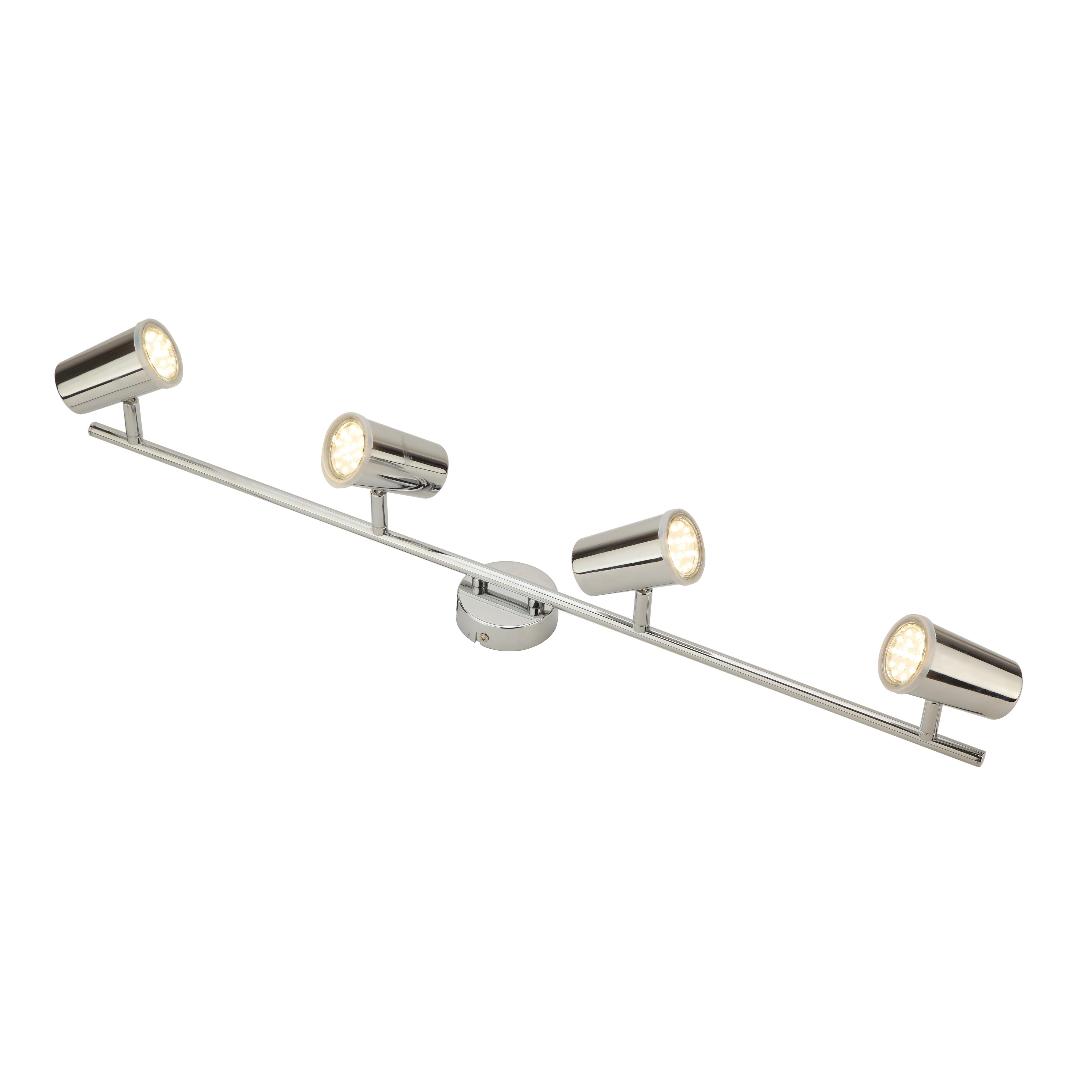Forum SPA-35081-CHR Freya Bathroom Ceiling Spotlight Bar, Chrome
