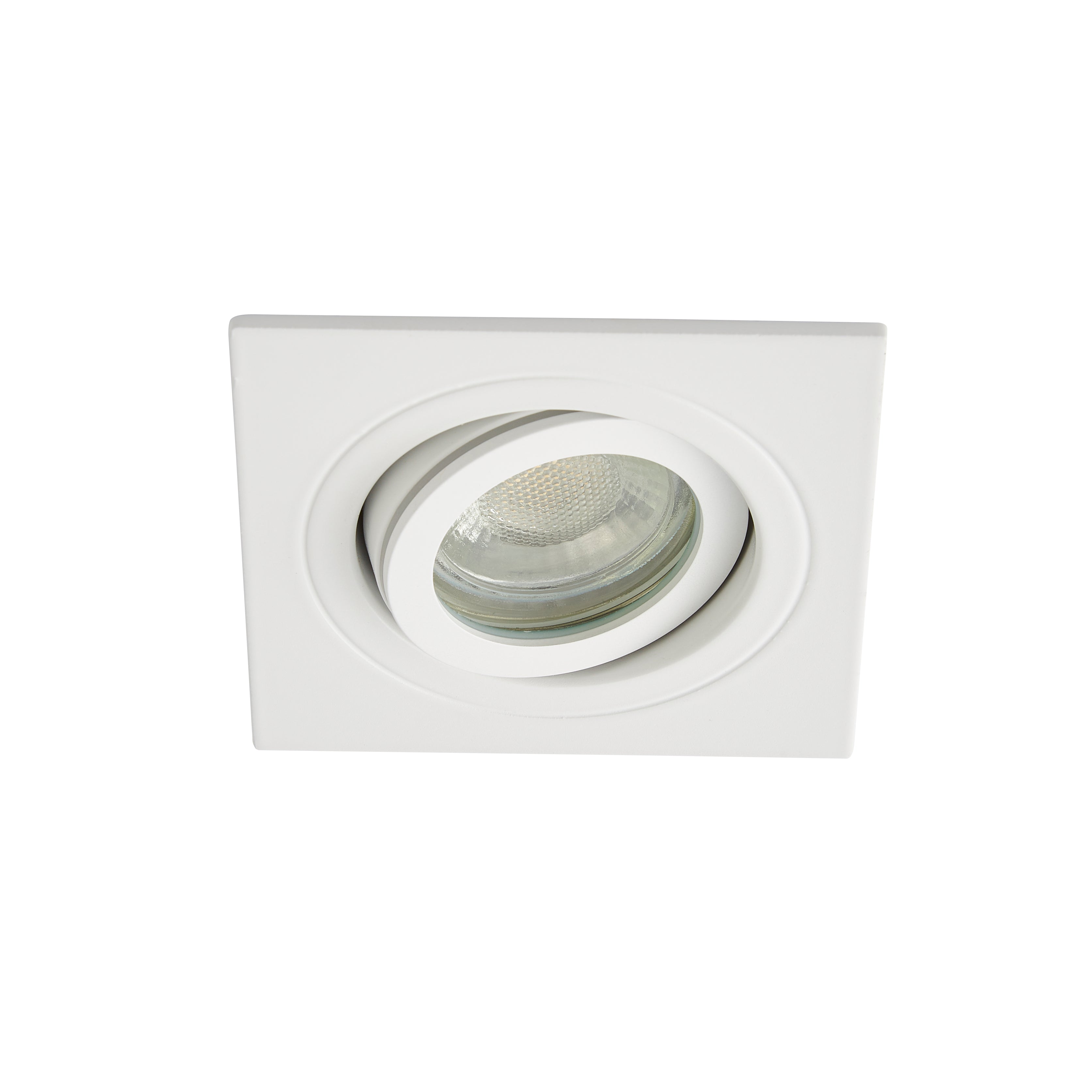 Forum SPA-35724 Cali Square IP65 Tiltable Downlight, White