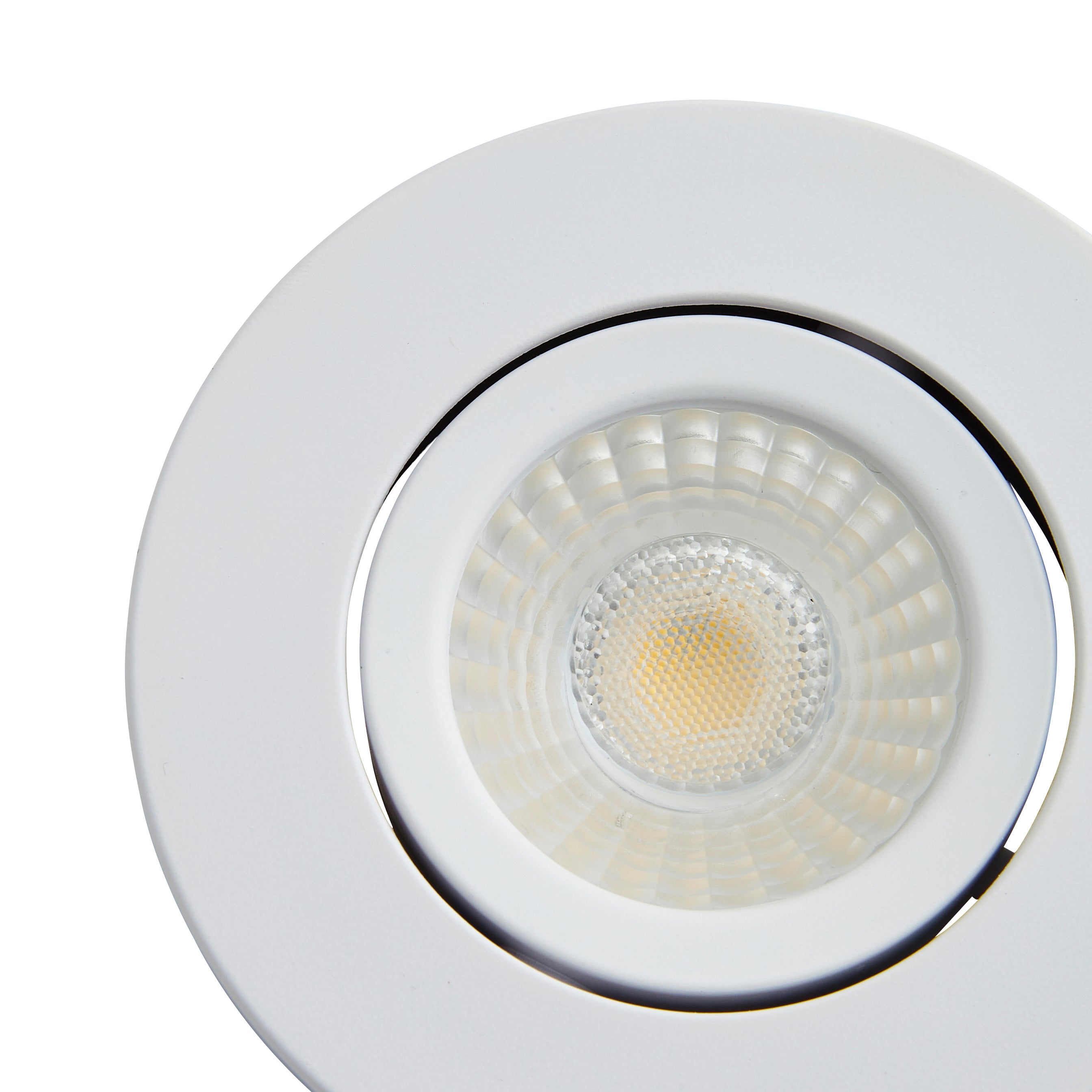 Forum SPA-38571-MWHT Como Fire Rated IP65 Downlight, Matt White