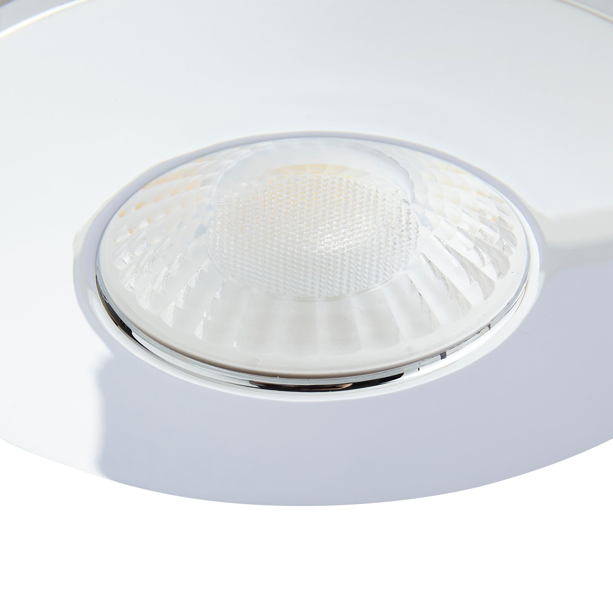 Forum SPA-38572-CHR Rhom Fixed Fire Rated IP65 Recessed Downlight - Chrome