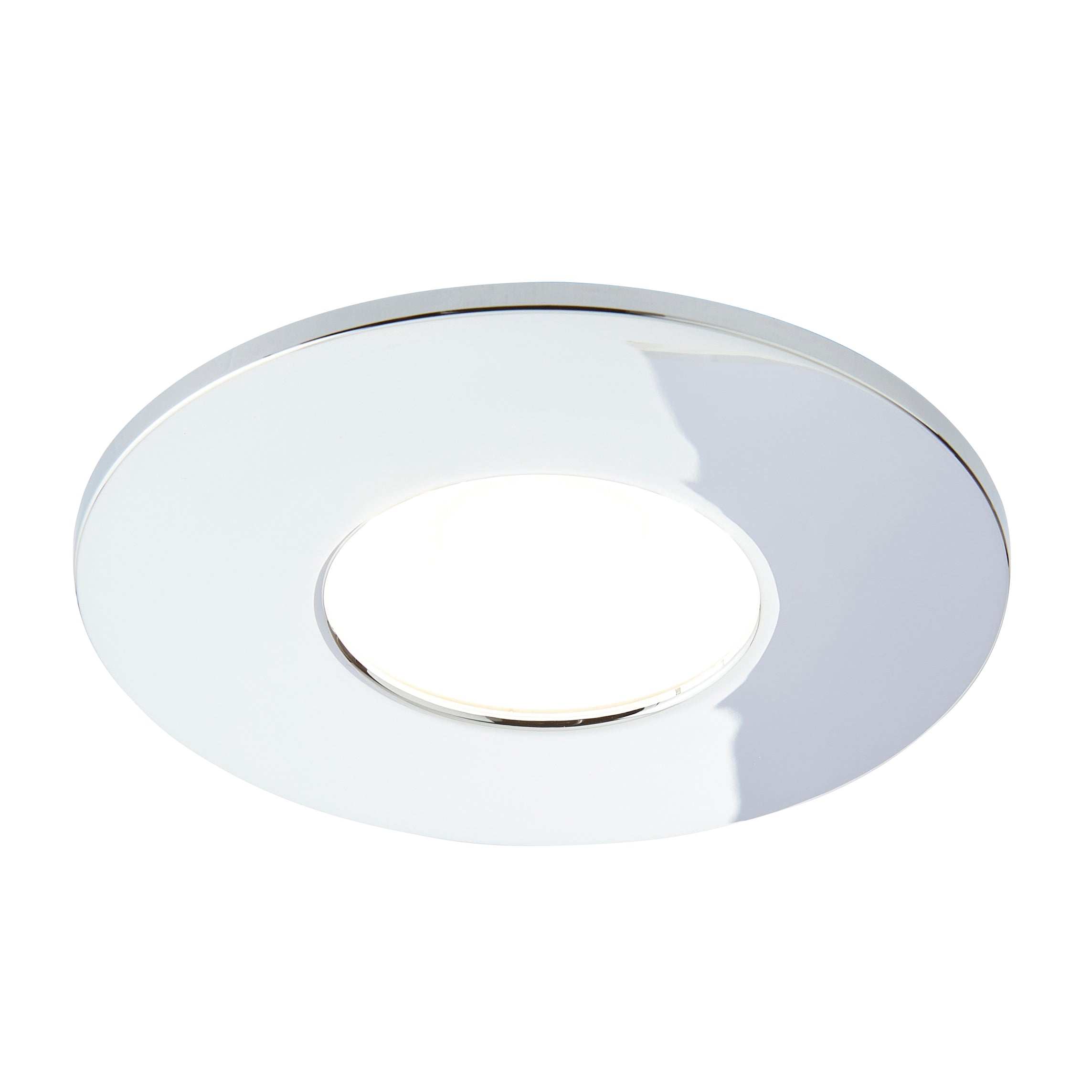 Forum SPA-38572-CHR Rhom Fixed Fire Rated IP65 Recessed Downlight - Chrome