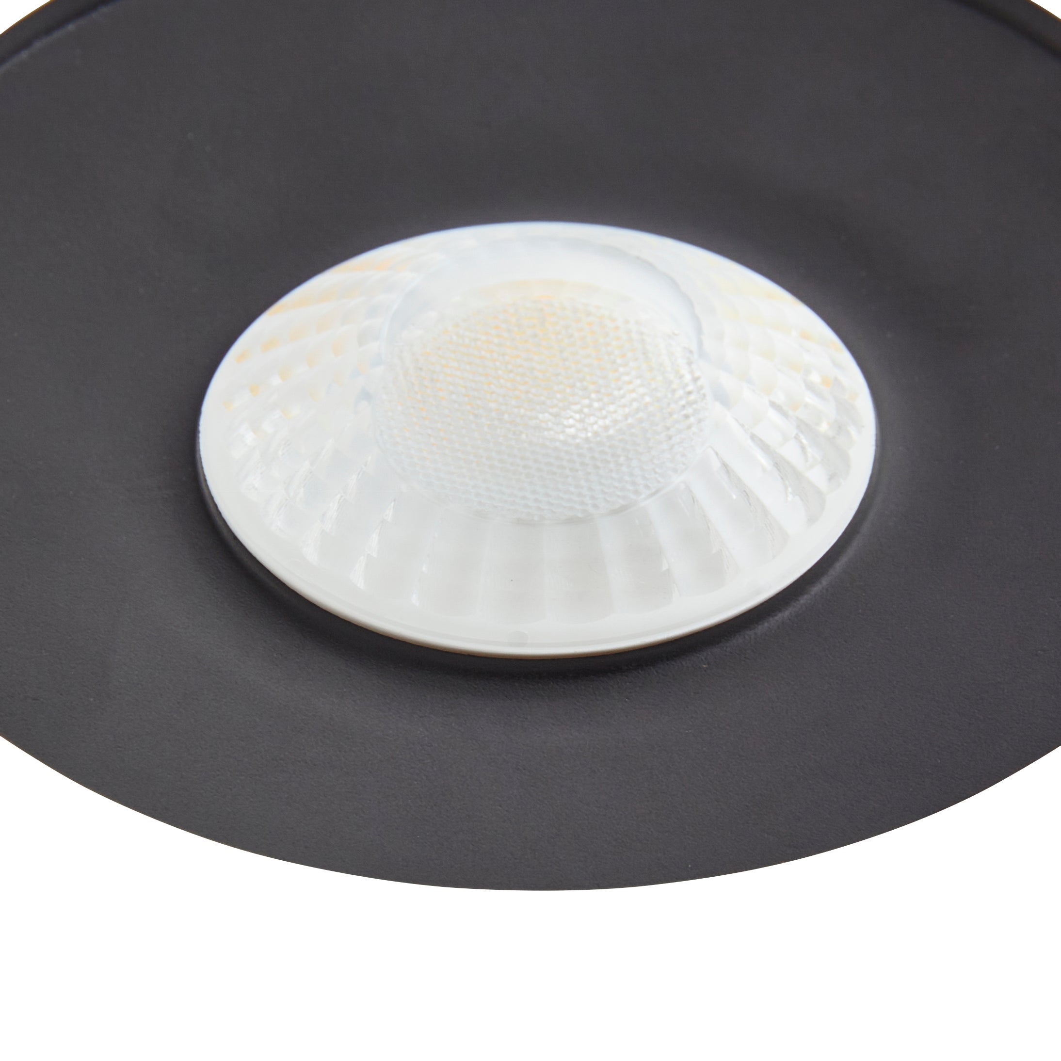 Forum SPA-38572-SBLK Rhom Fixed Fire Rated IP65 Recessed Downlight - Satin Black