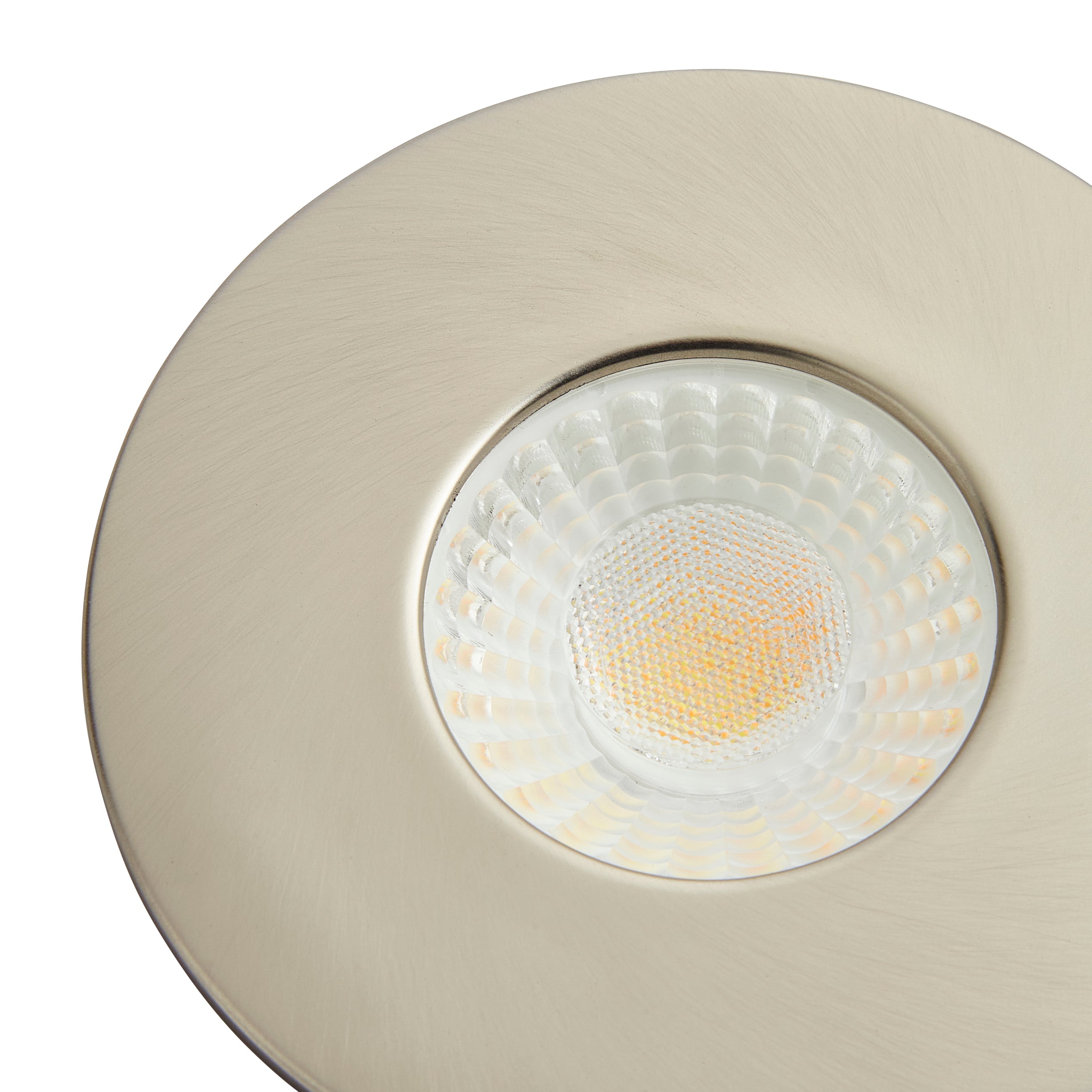 Forum SPA-38572-SNIC Rhom Fixed Fire Rated IP65 Recessed Downlight -Satin Nickel