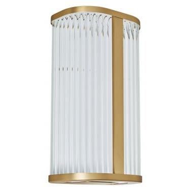 Forum SPA-44380-SBRS Nayru Bathroom LED CCT Wall Light, Brass