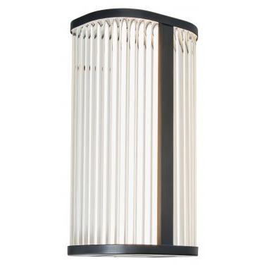 Forum SPA-44381-MBLK Nayru Bathroom LED CCT Wall Light, Matt Black